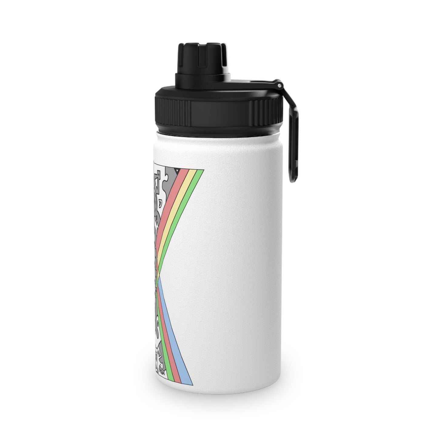 Stainless Steel Water Bottle, Sports Lid