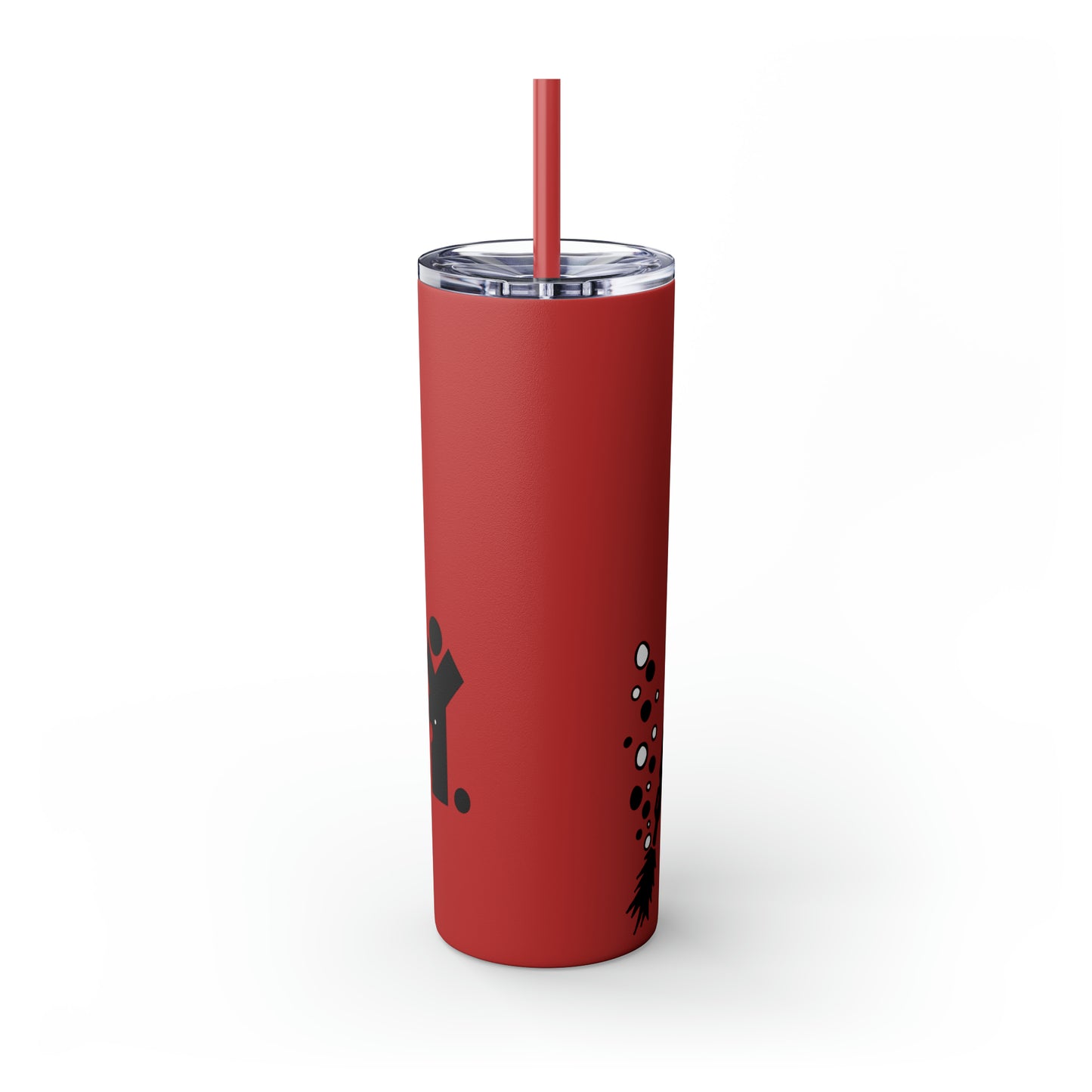 Skinny Tumbler with Straw, 20oz