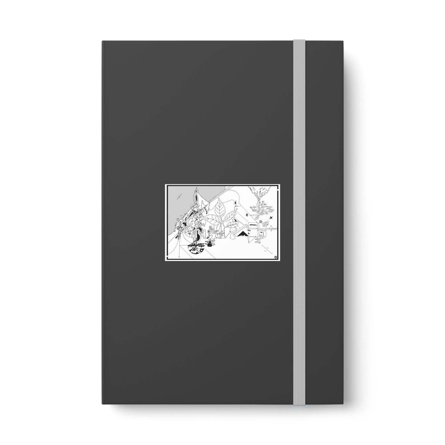 Color Contrast Notebook - Ruled