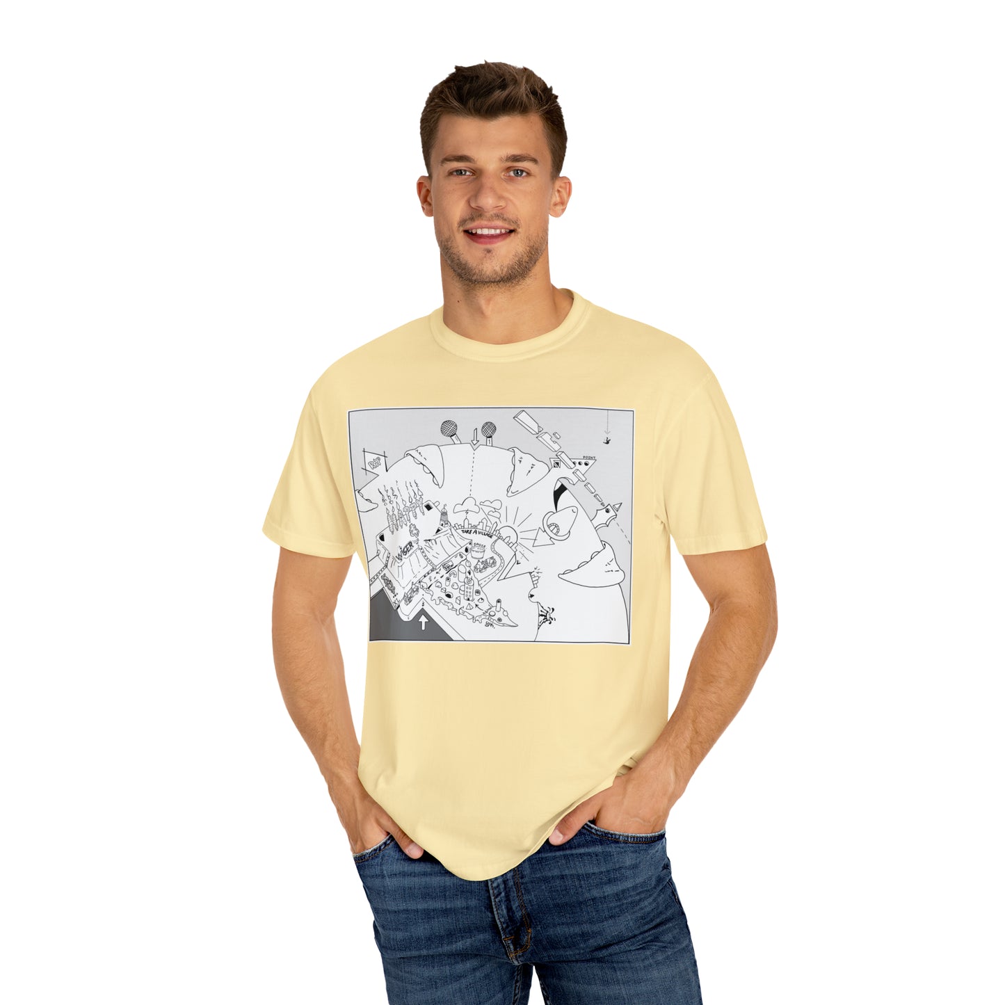 Unisex Garment-Dyed T-shirt