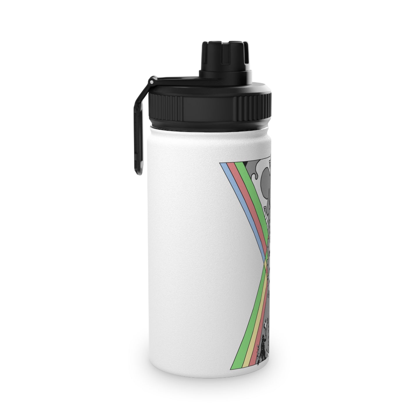 Stainless Steel Water Bottle, Sports Lid