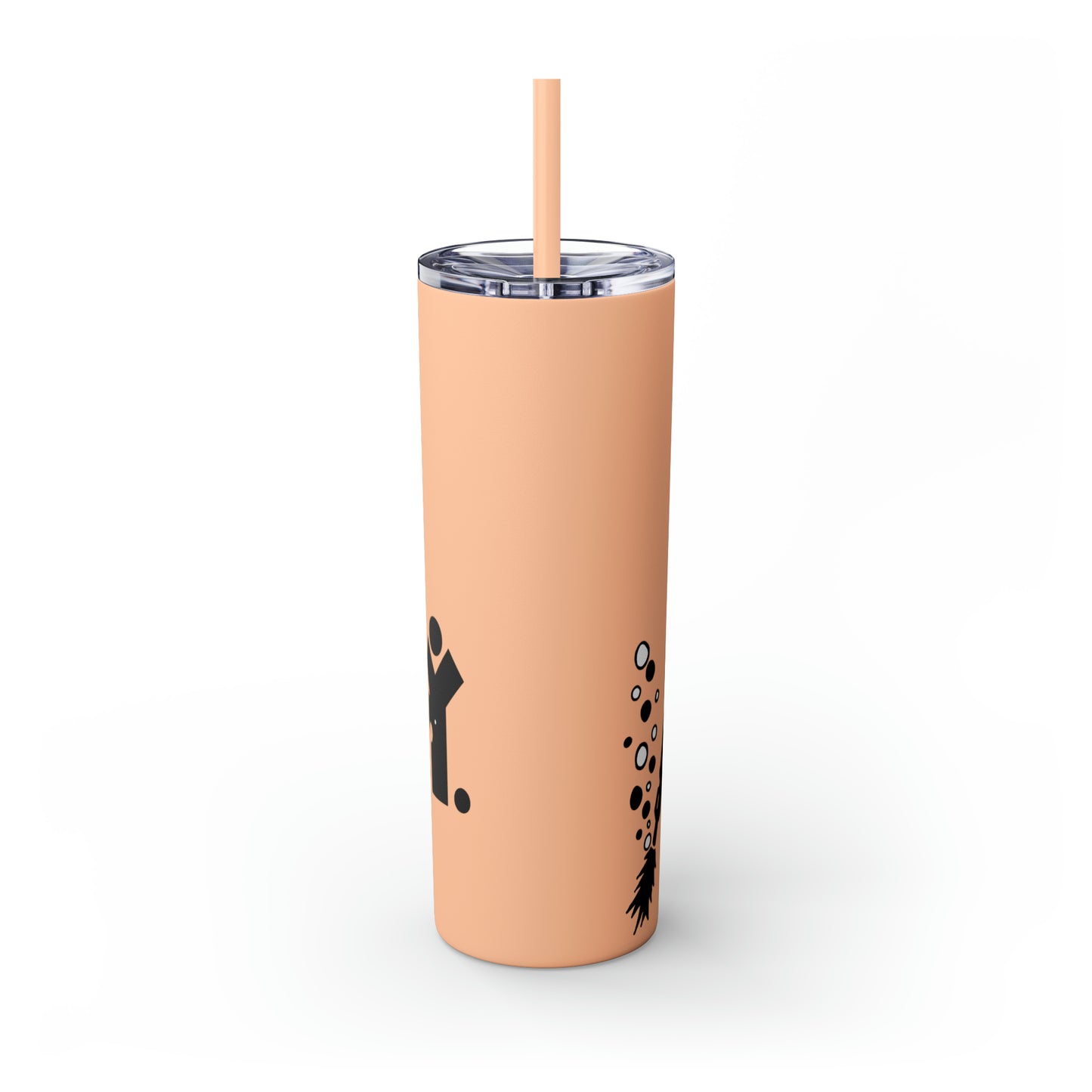 Skinny Tumbler with Straw, 20oz