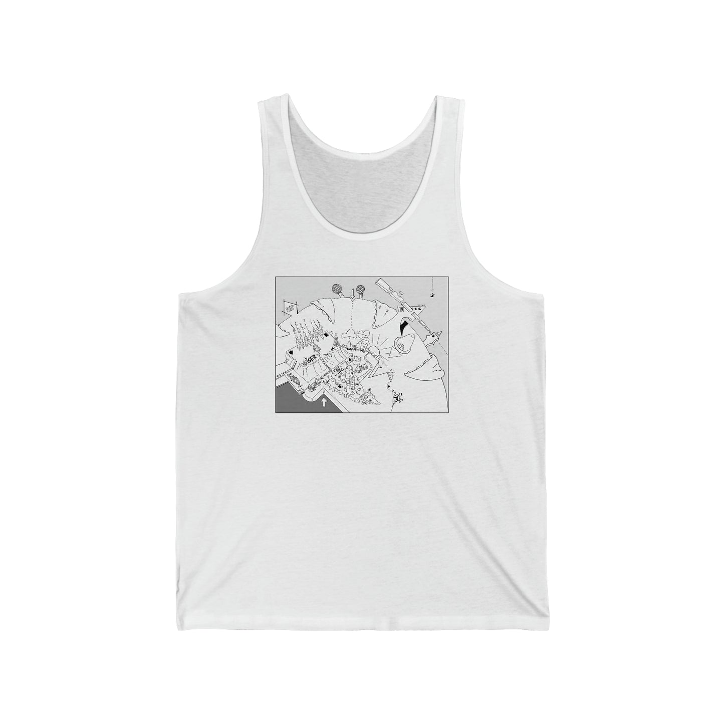 Unisex Jersey Tank