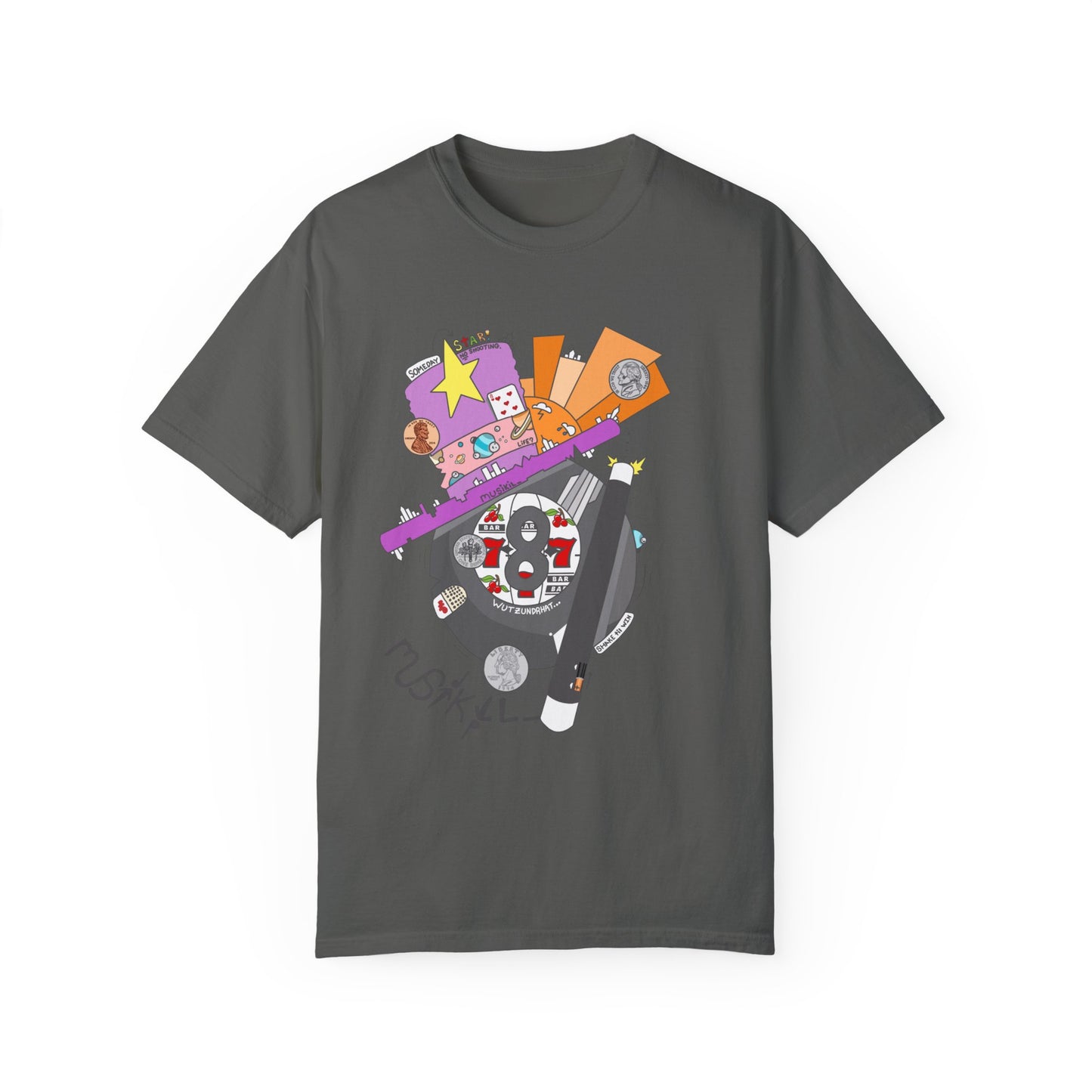"MAGIC 8-BALL" Unisex Garment-Dyed T-shirt