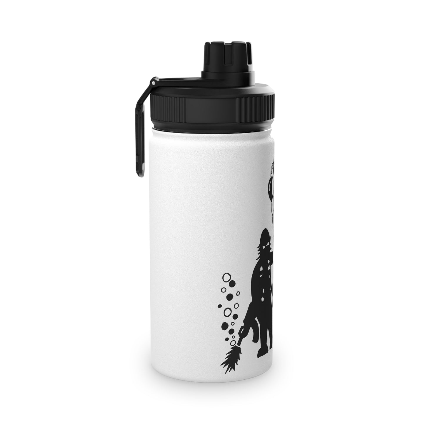 Stainless Steel Water Bottle, Sports Lid