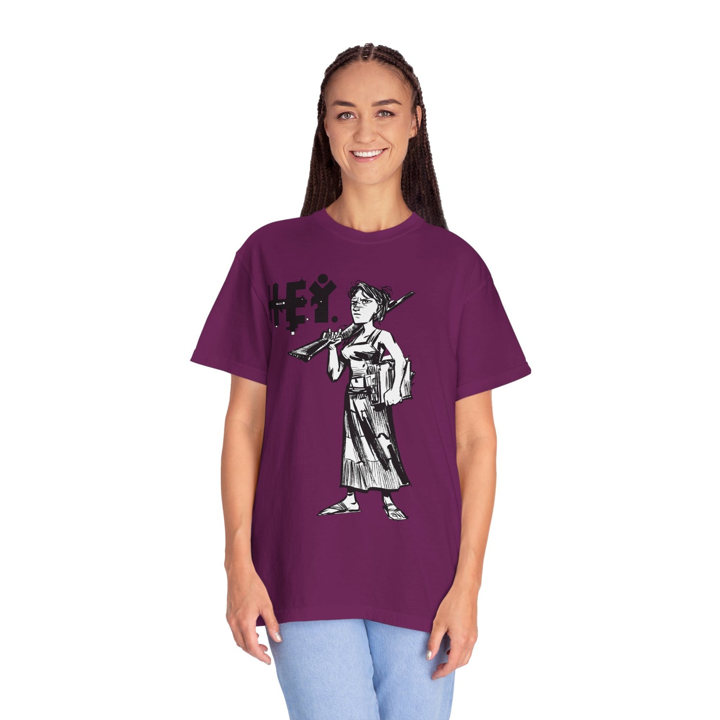 "Molly U-Hauly" Unisex Garment-Dyed T-shirt