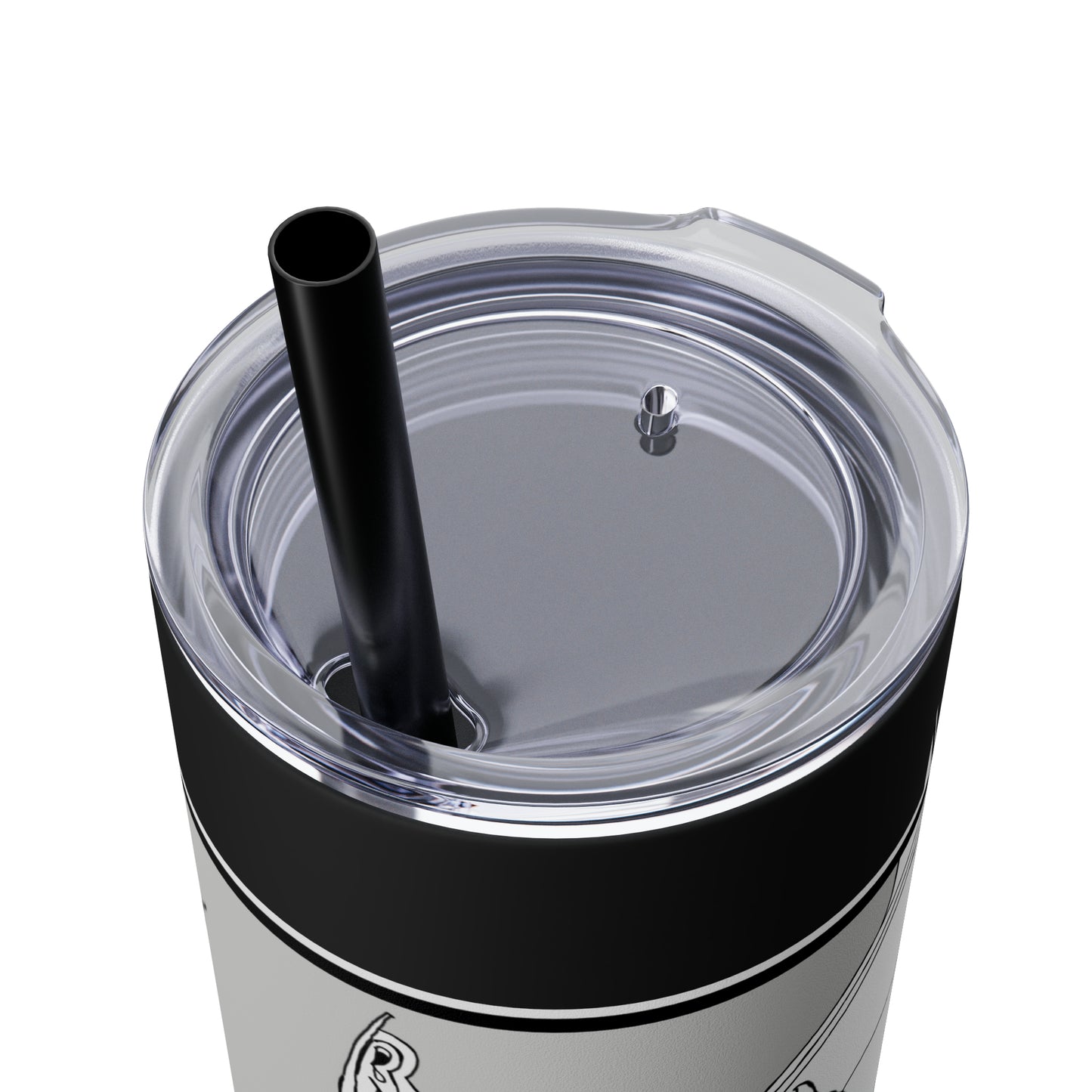 Skinny Tumbler with Straw, 20oz