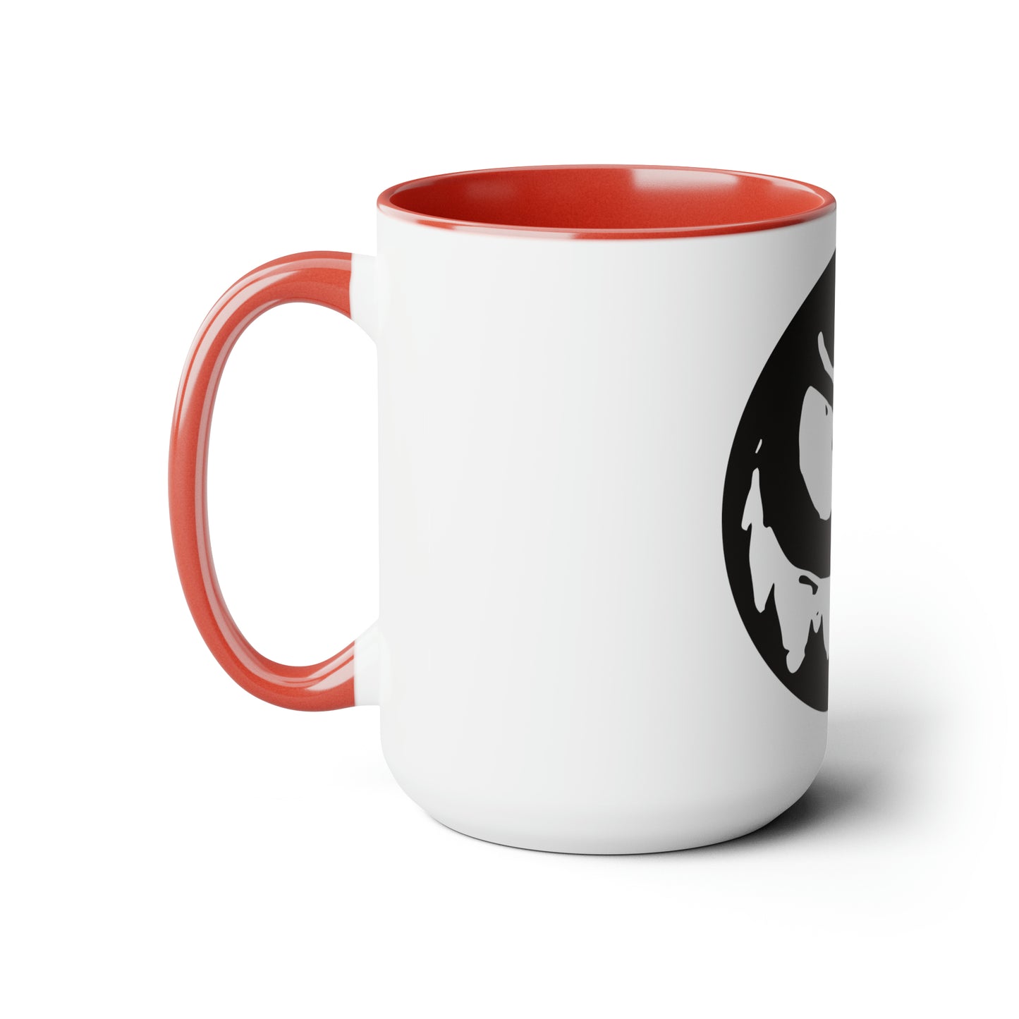 Two-Tone Coffee Mugs, 15oz