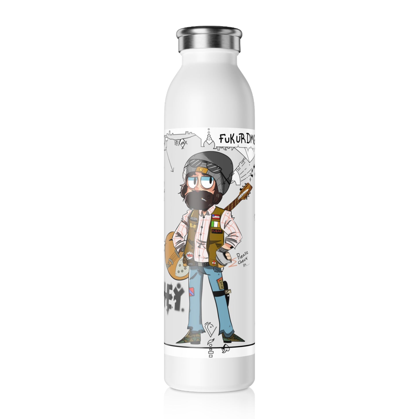 Slim Water Bottle