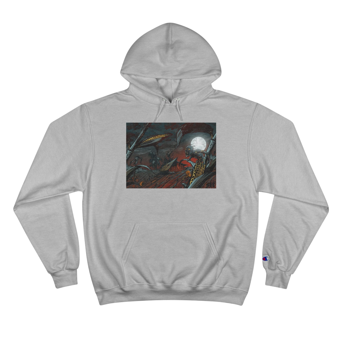 "Hey-Husk" Champion Hoodie