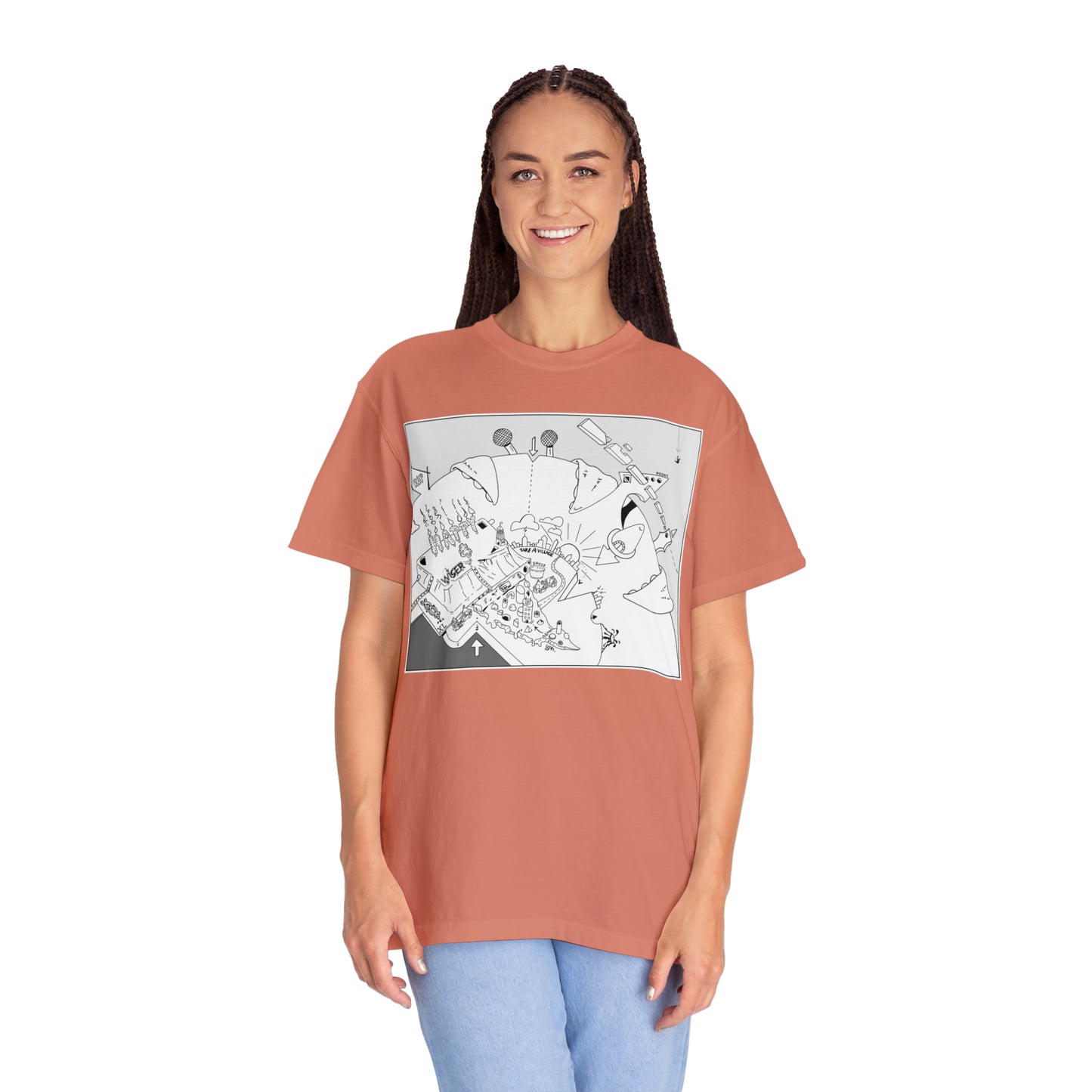 Unisex Garment-Dyed T-shirt