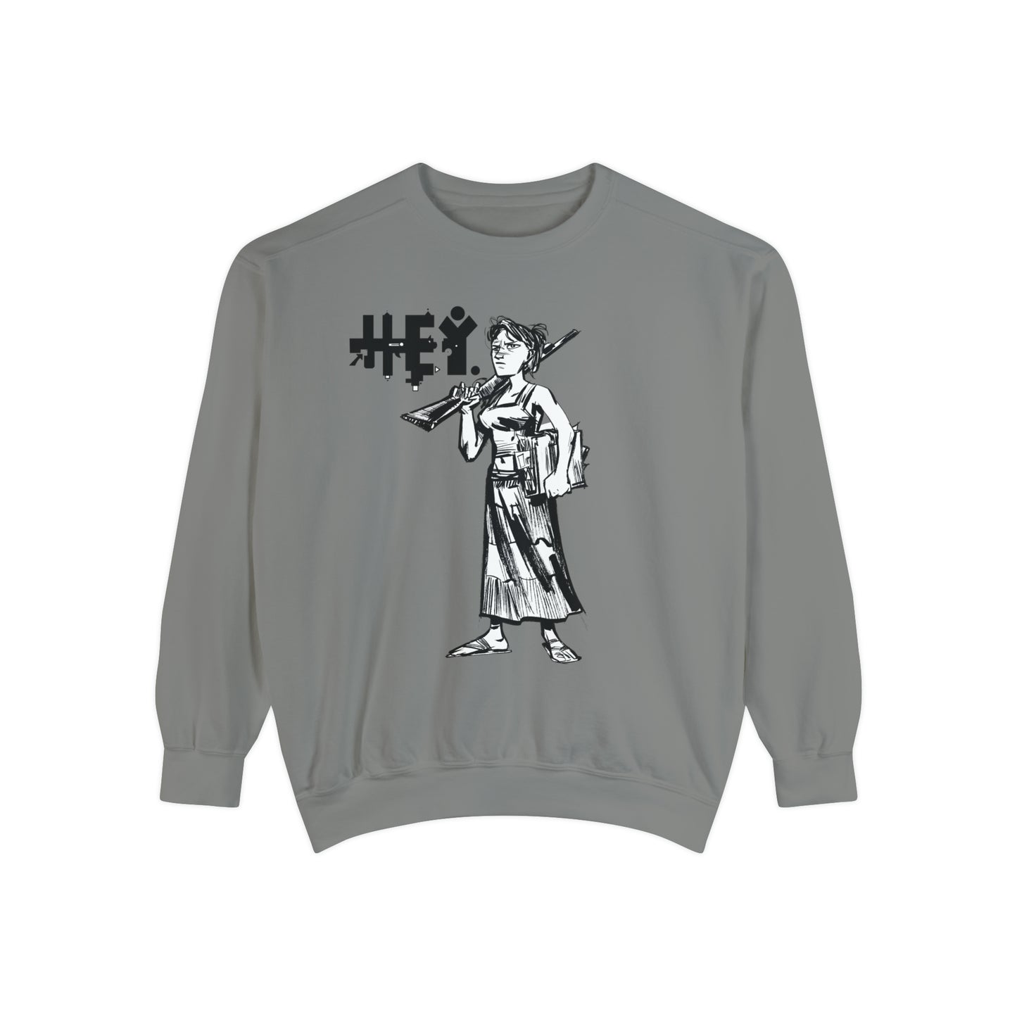 "Molly U-Hauly" Unisex Garment-Dyed Sweatshirt