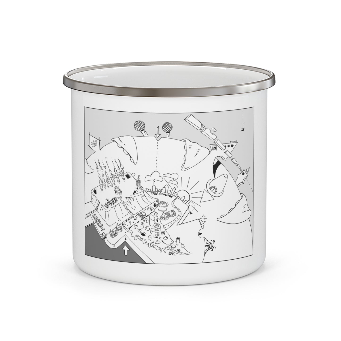 Enamel Camping Mug