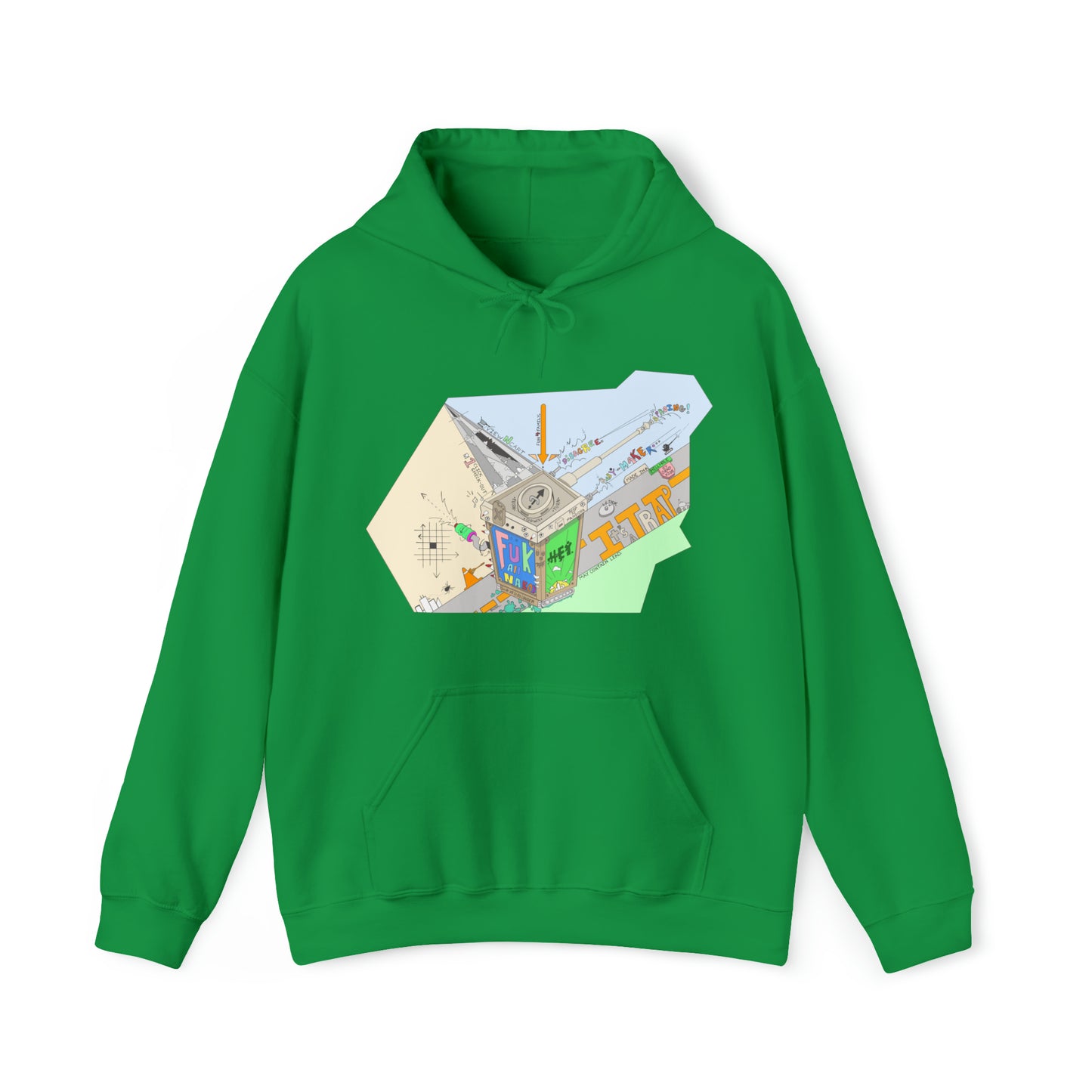 "Baby-Maker" by Sietch Ramshackle Unisex Heavy Blend™ Hooded Sweatshirt