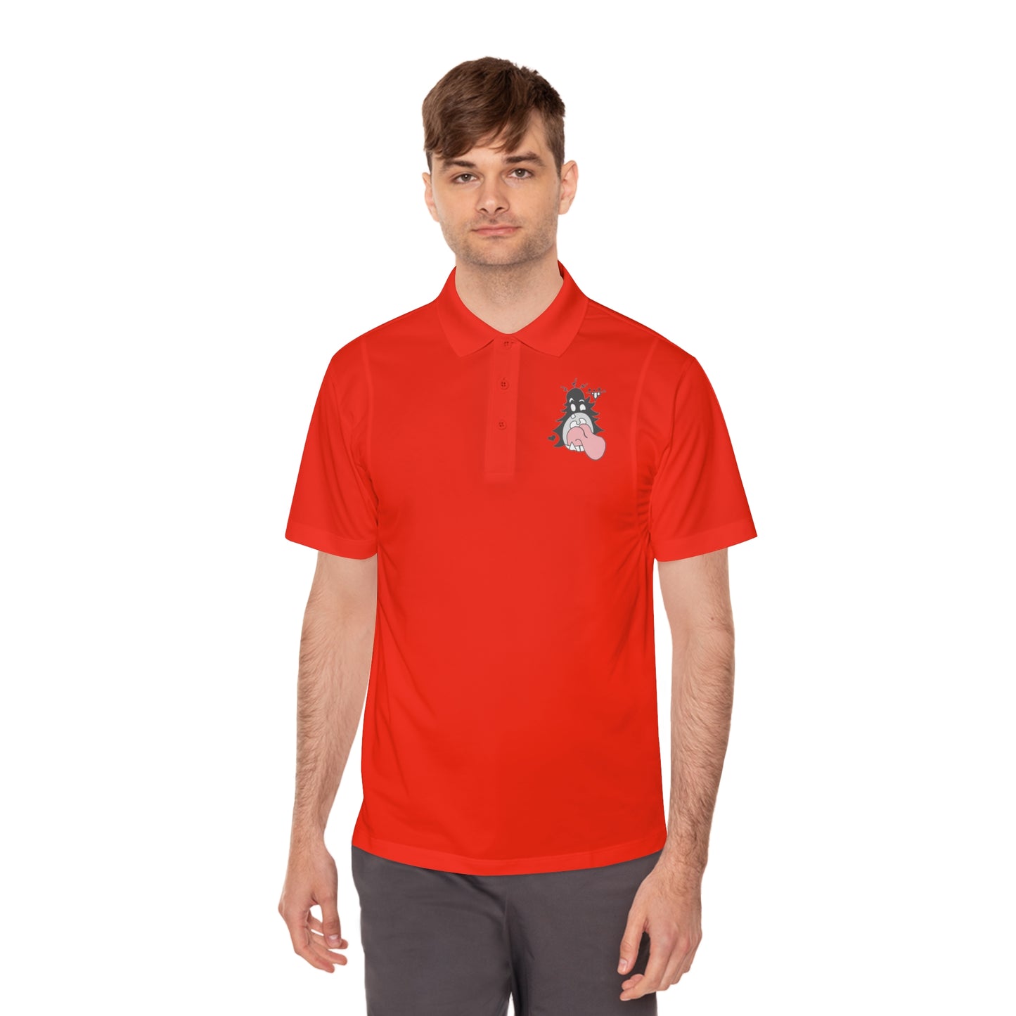 "Scrietch" Men's Sport Polo Shirt