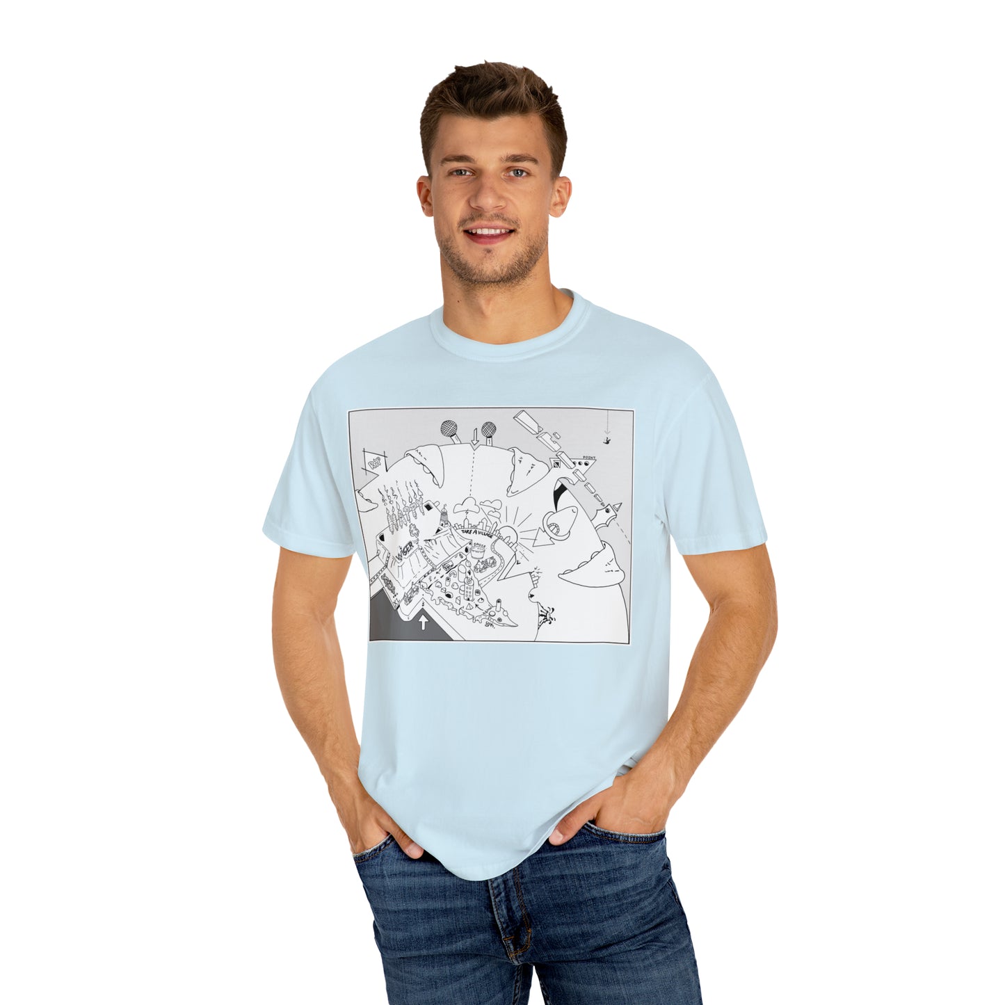 Unisex Garment-Dyed T-shirt