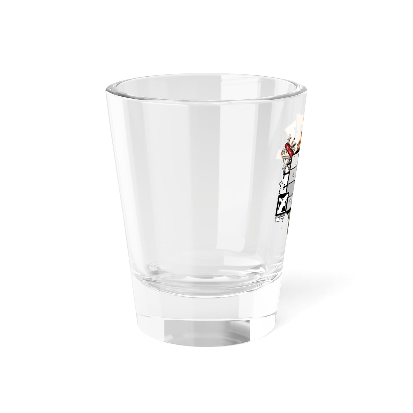 "Midwest Martyr" Shot Glass, 1.5oz