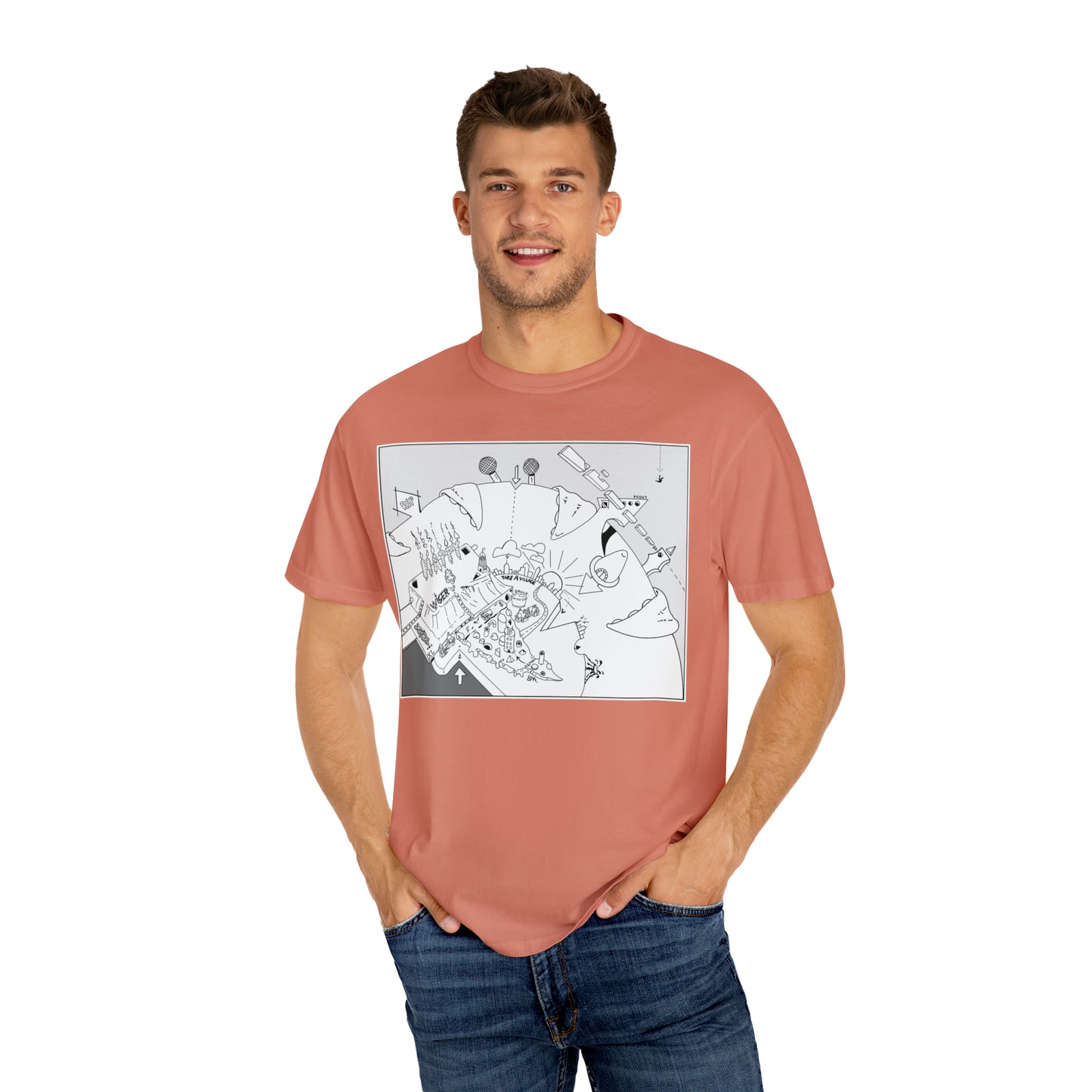 Unisex Garment-Dyed T-shirt