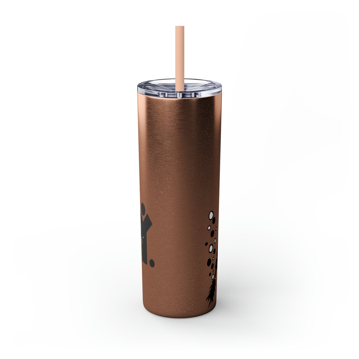 Skinny Tumbler with Straw, 20oz