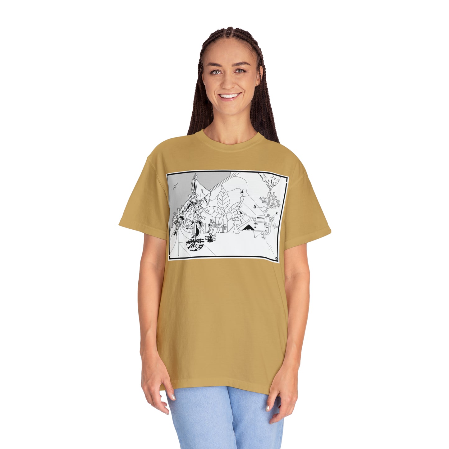Unisex Garment-Dyed T-shirt
