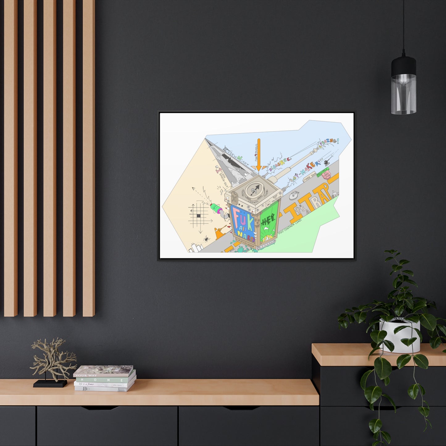 "Baby-Maker" by Sietch Ramshackle Gallery Canvas Wraps, Horizontal Frame