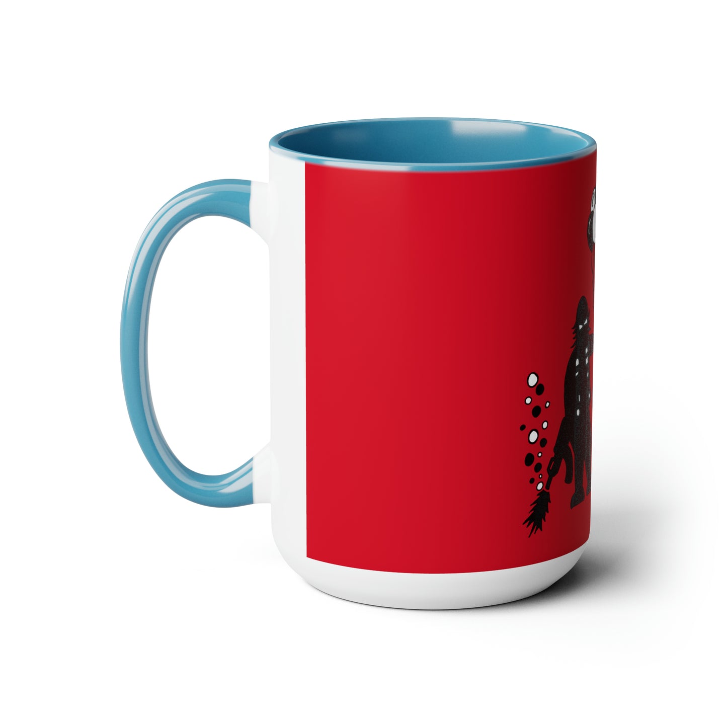 Two-Tone Coffee Mugs, 15oz