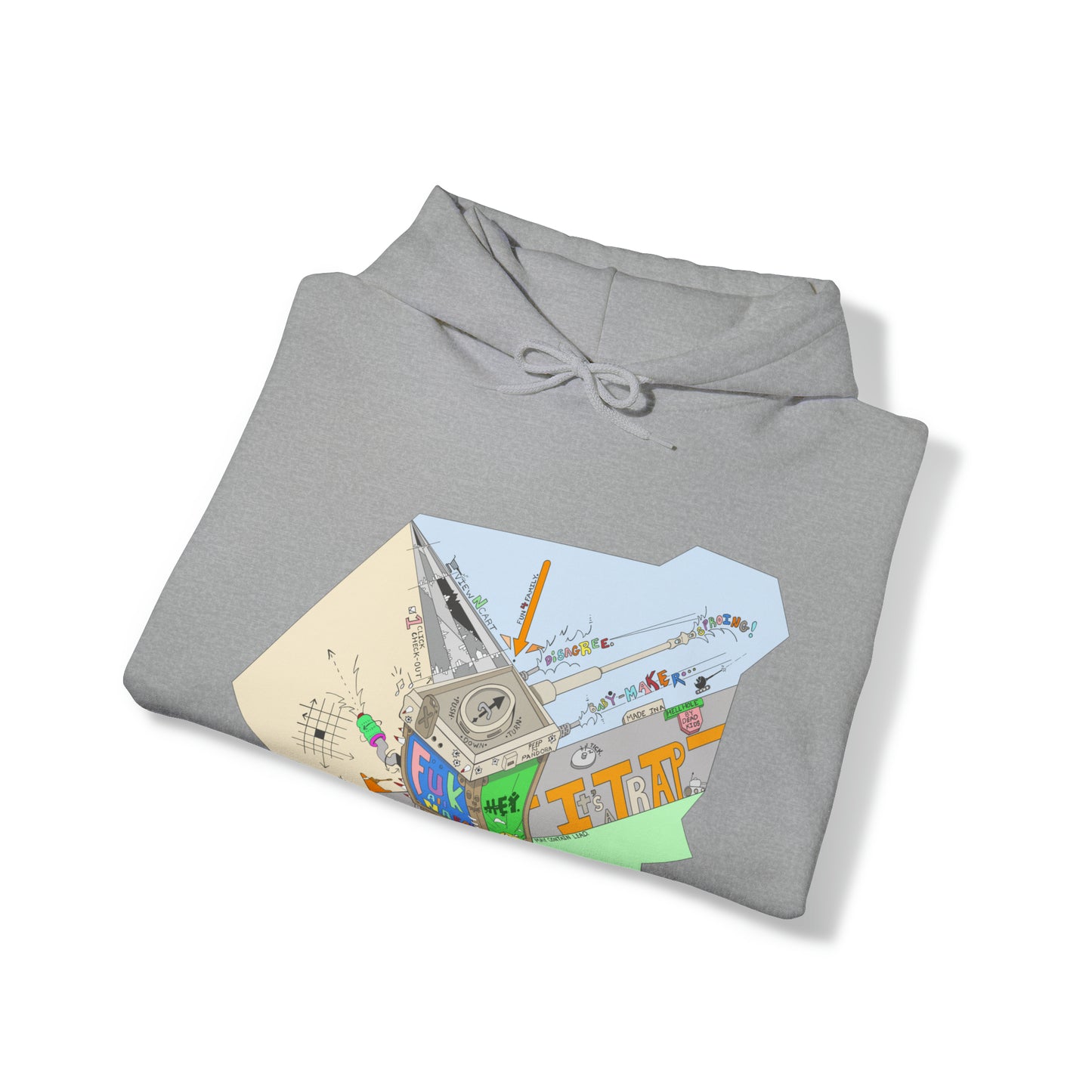 "Baby-Maker" by Sietch Ramshackle Unisex Heavy Blend™ Hooded Sweatshirt