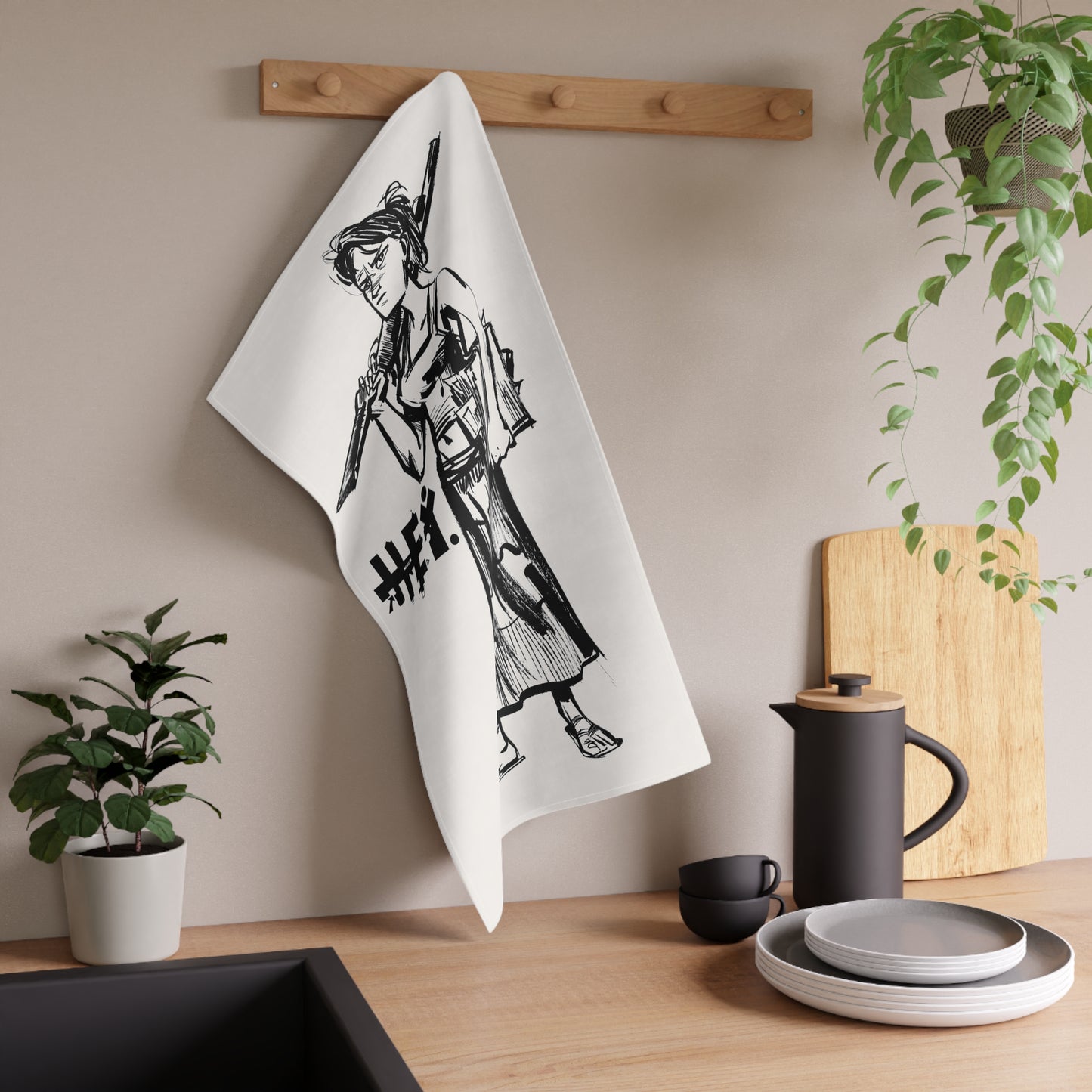 "Molly U-Hauly" Kitchen Towel