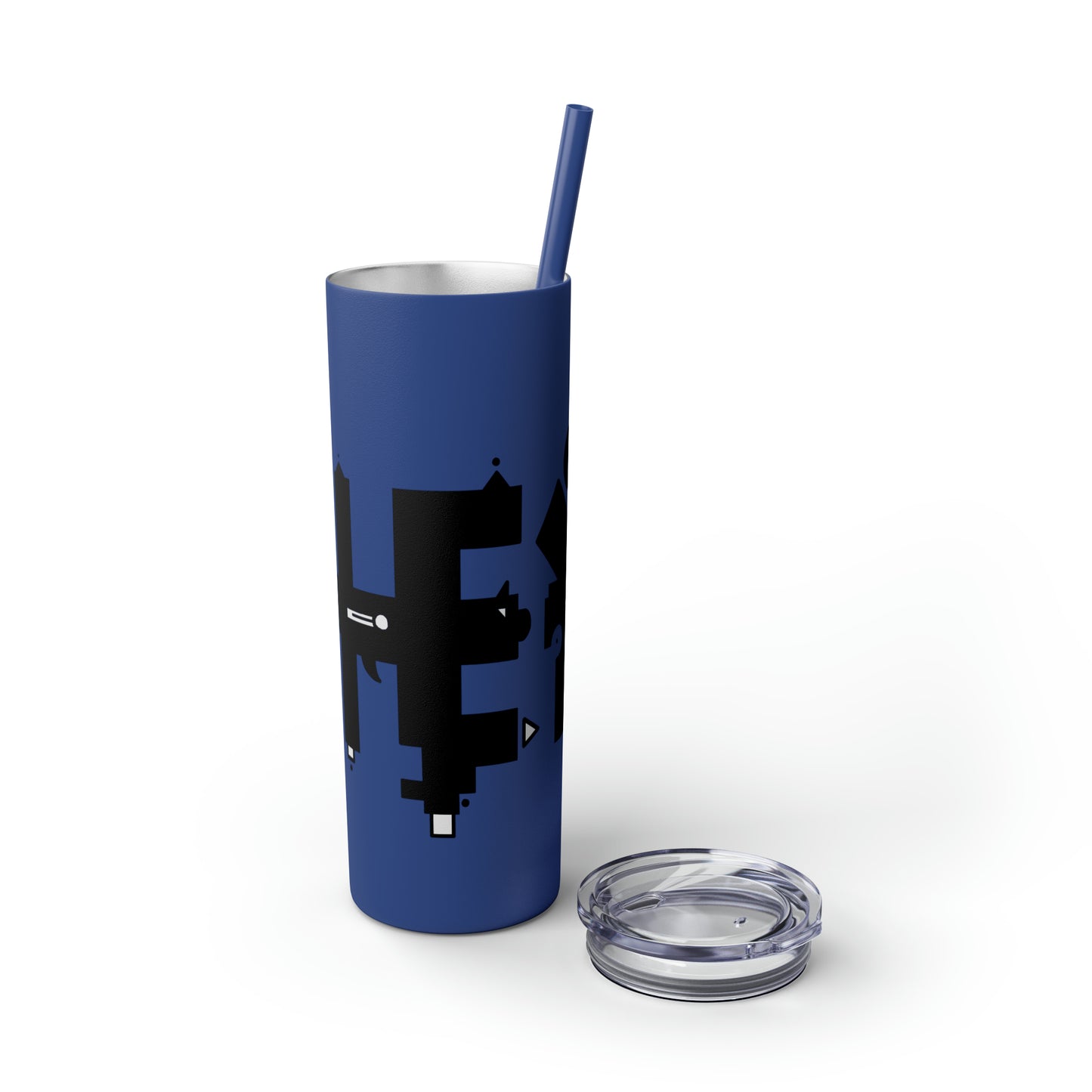 Skinny Tumbler with Straw, 20oz