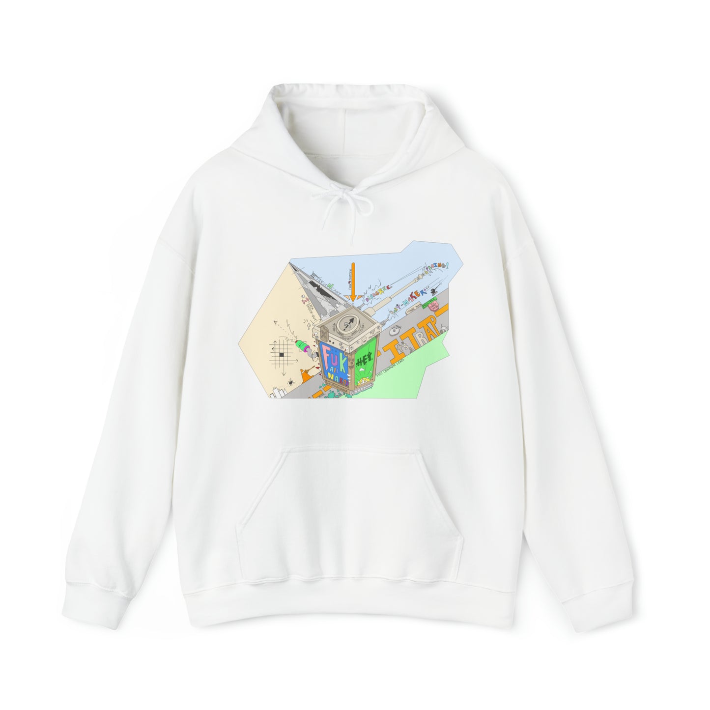 "Baby-Maker" by Sietch Ramshackle Unisex Heavy Blend™ Hooded Sweatshirt