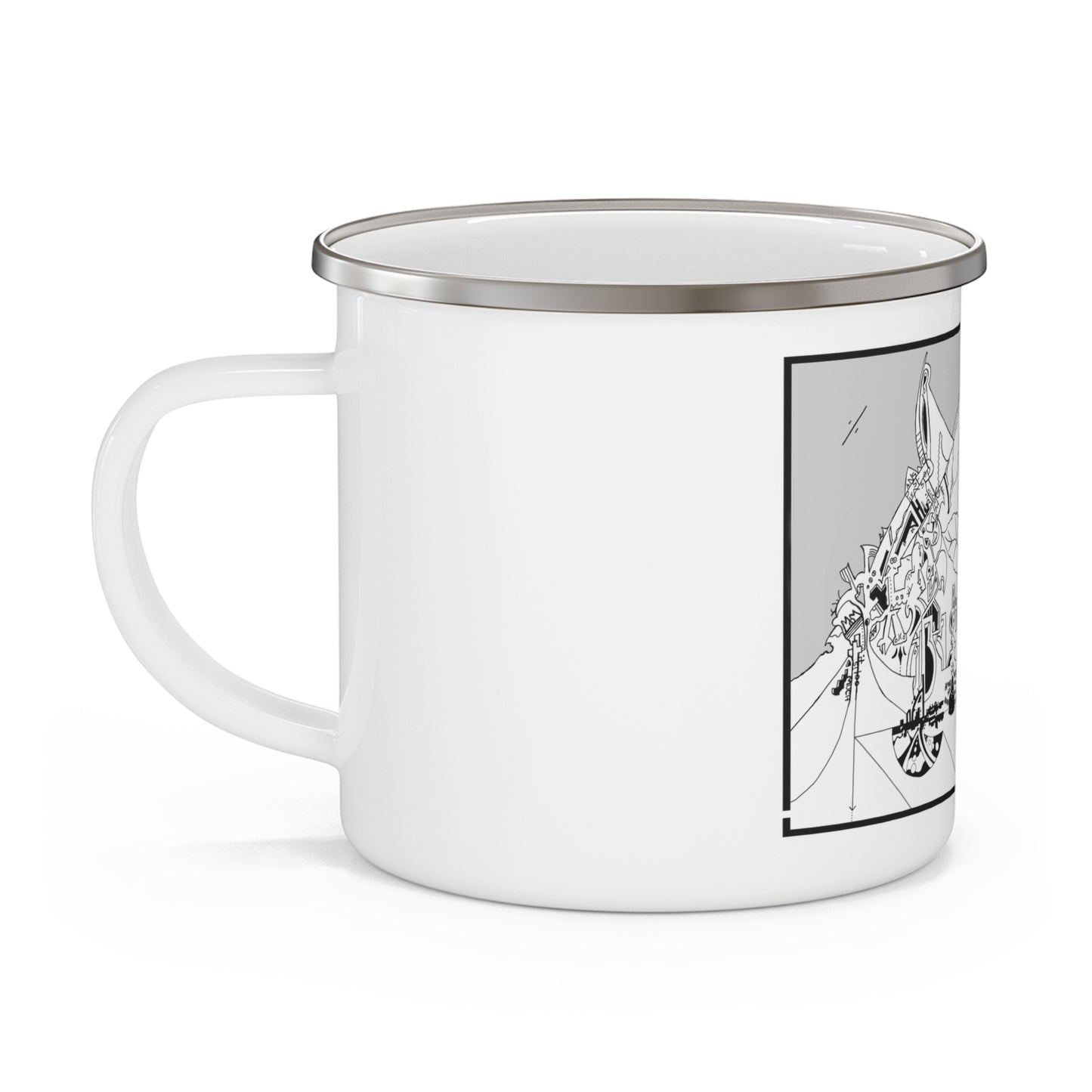 Enamel Camping Mug