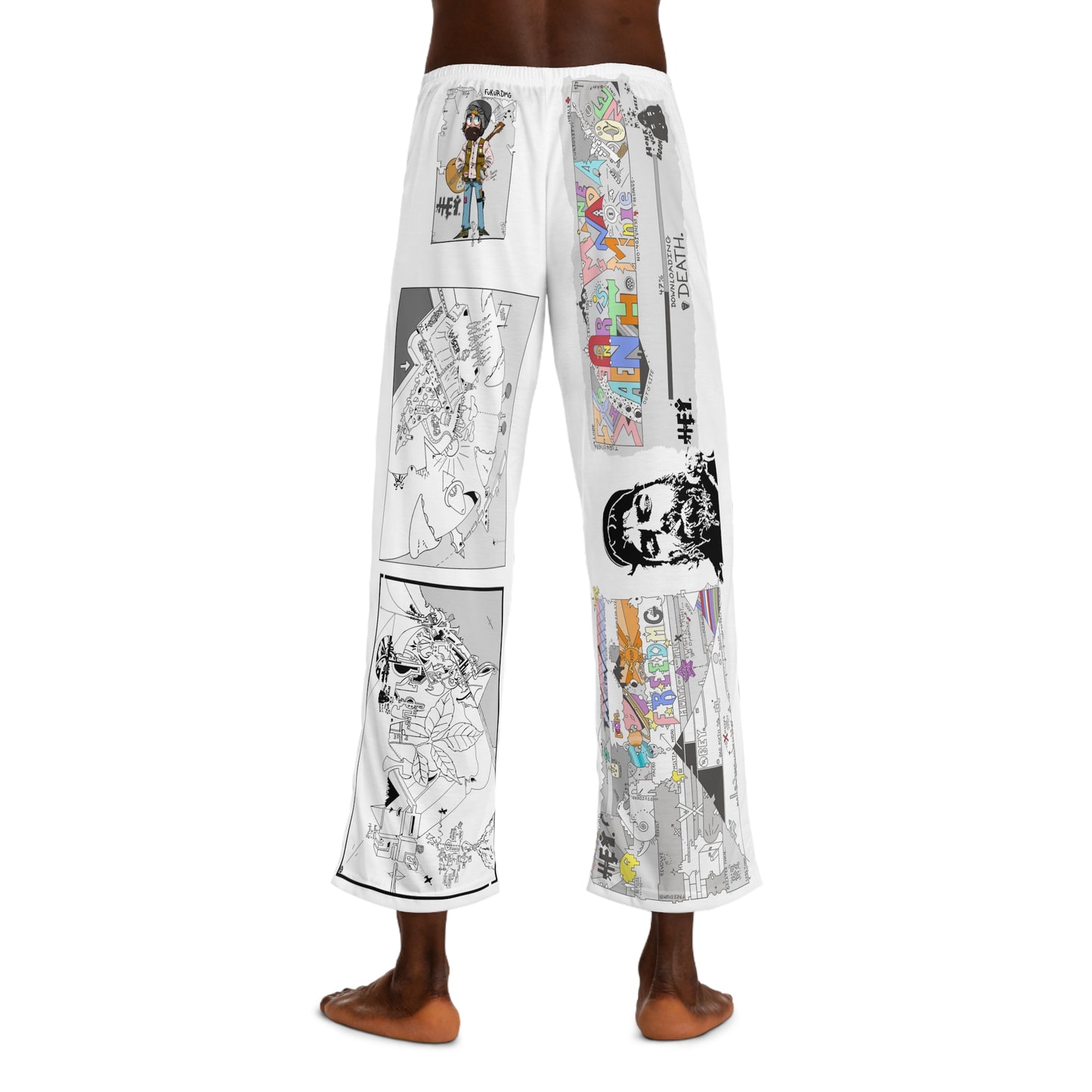 "Total Battle Armor - Bottom" Men's Pajama Pants (AOP)