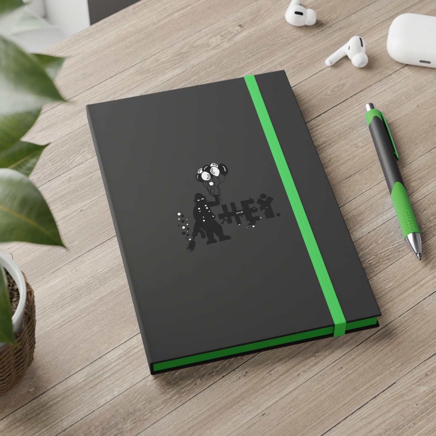 Color Contrast Notebook - Ruled