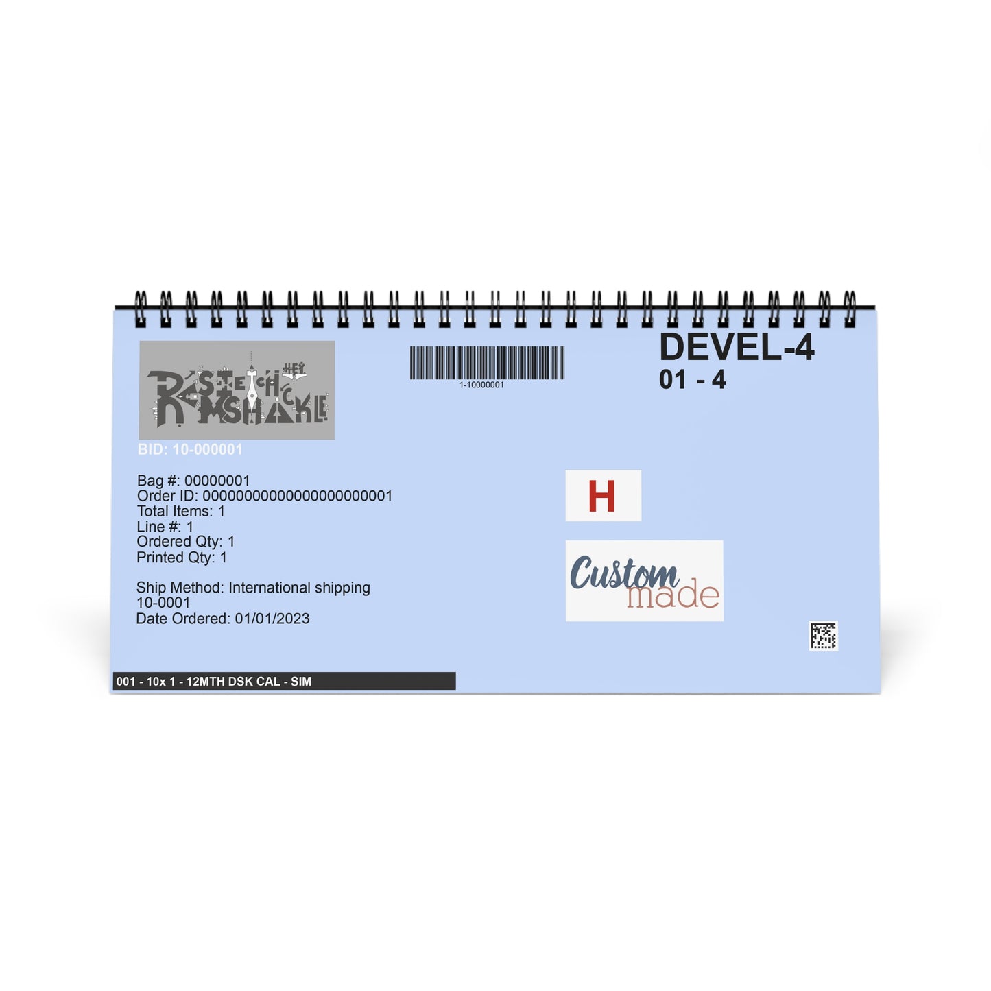 "Hey-Day" Desk Calendar by Sietch Ramshackle