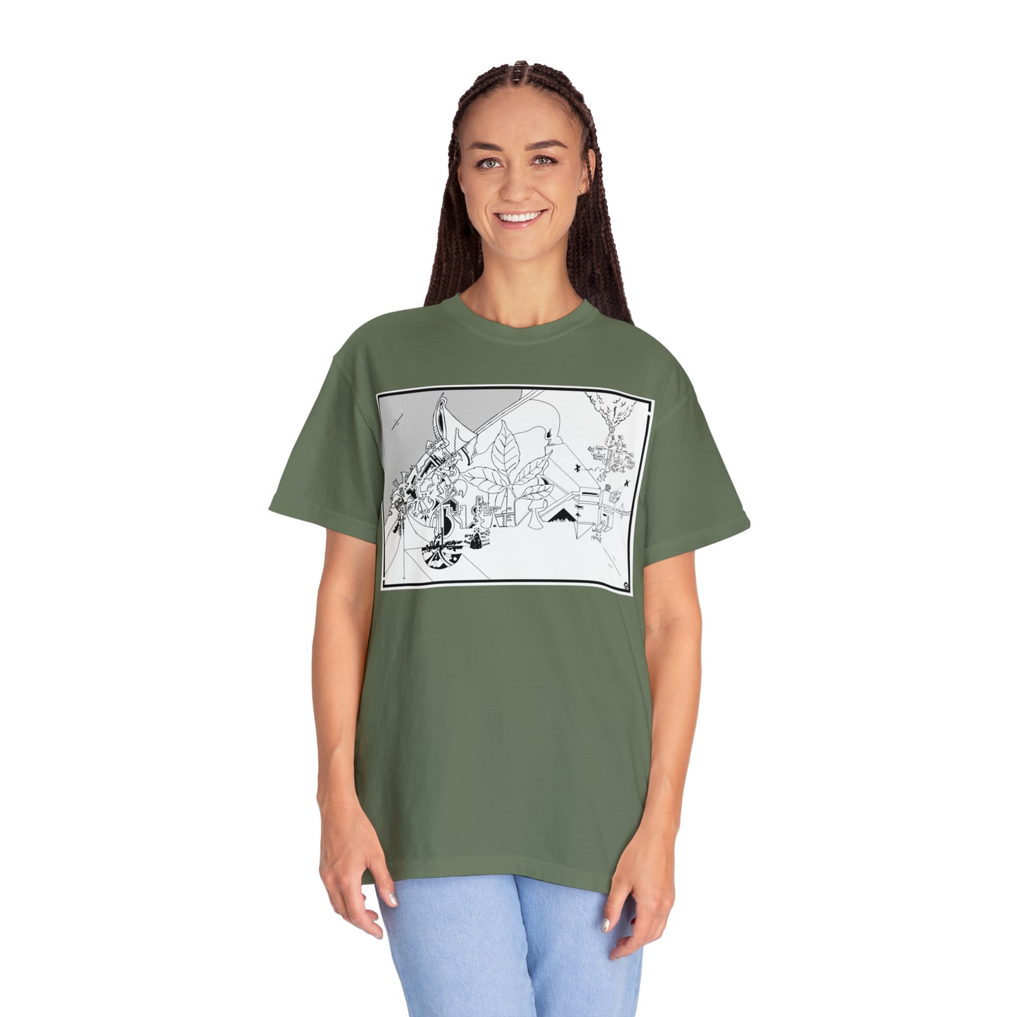 Unisex Garment-Dyed T-shirt