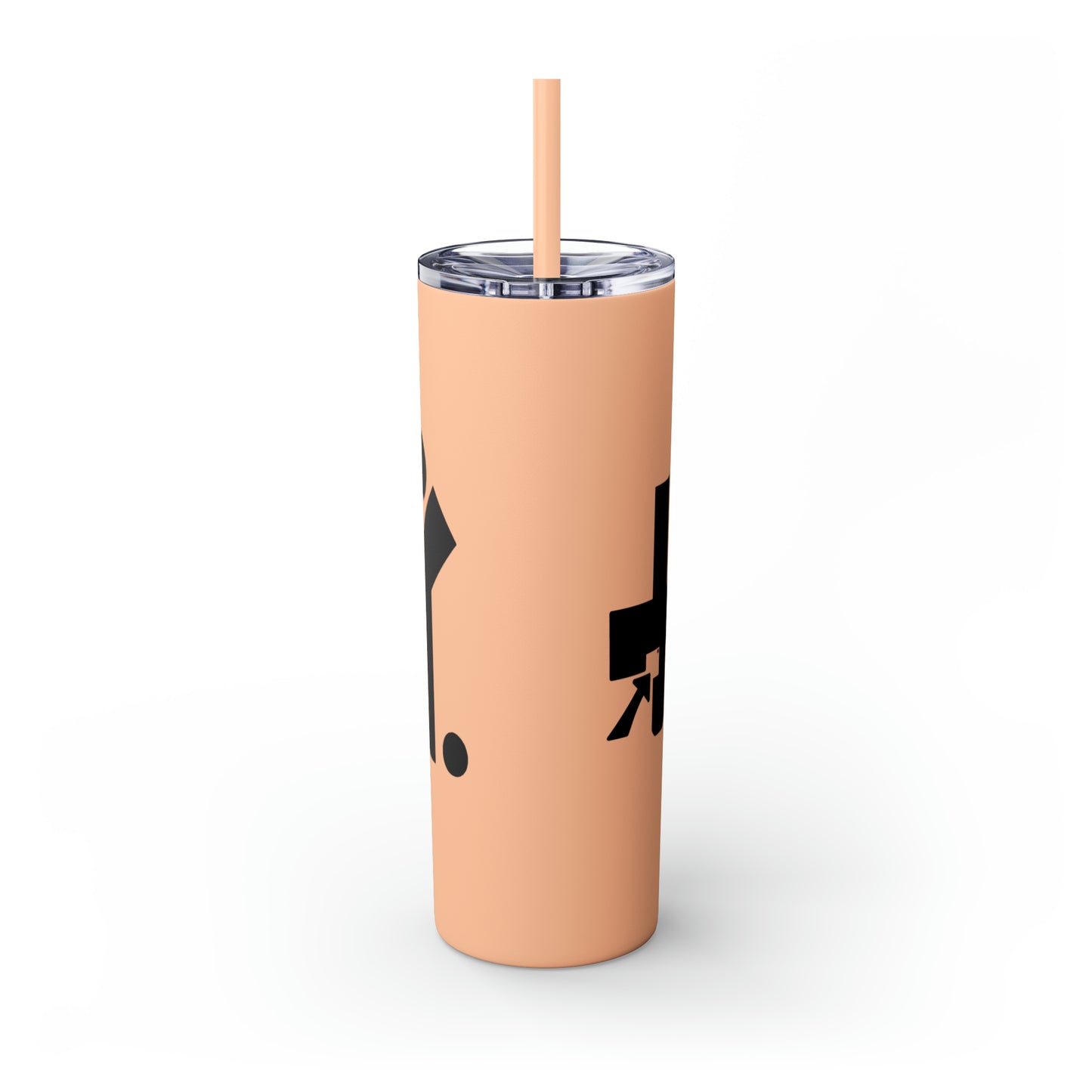 Skinny Tumbler with Straw, 20oz