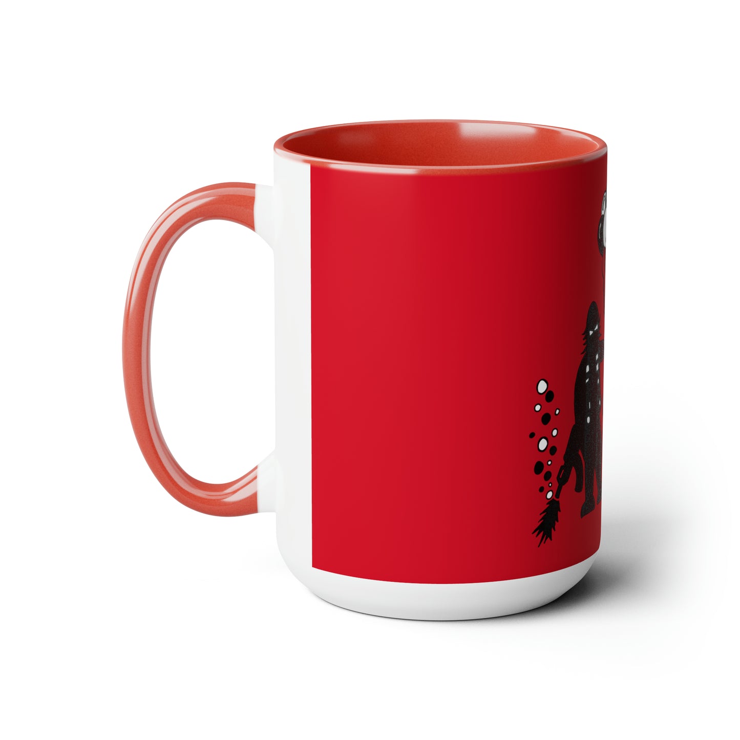 Two-Tone Coffee Mugs, 15oz