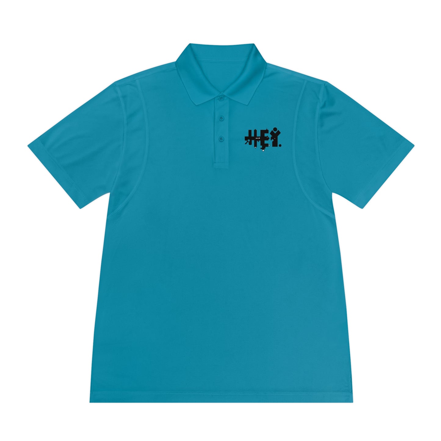 "Hey" Men's Sport Polo Shirt