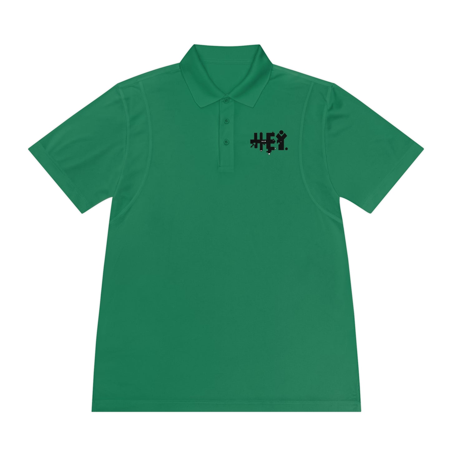 "Hey" Men's Sport Polo Shirt