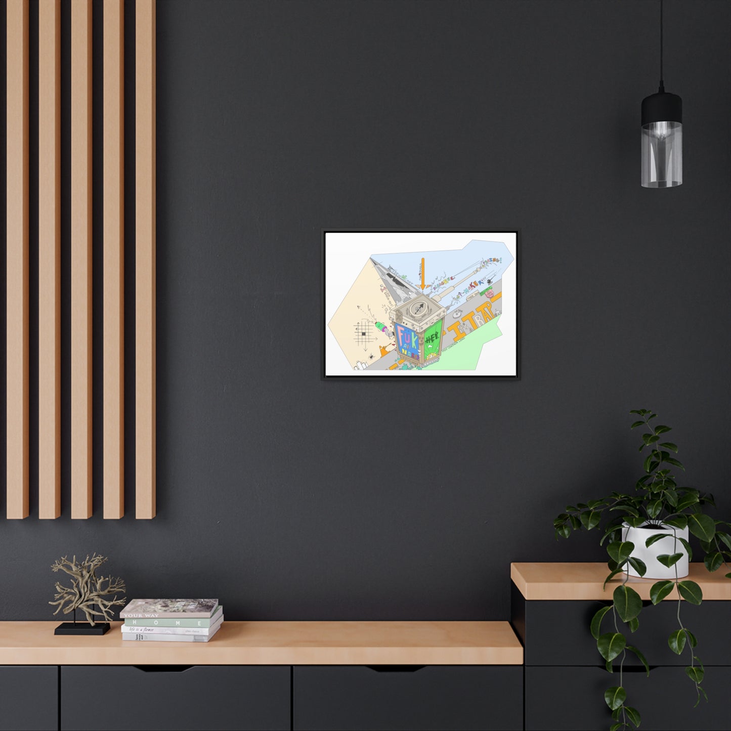 "Baby-Maker" by Sietch Ramshackle Gallery Canvas Wraps, Horizontal Frame