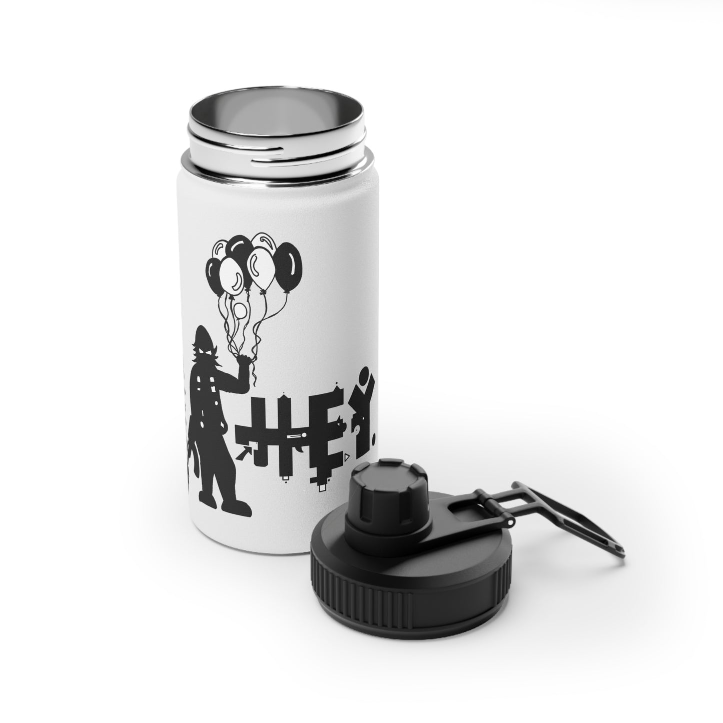 Stainless Steel Water Bottle, Sports Lid