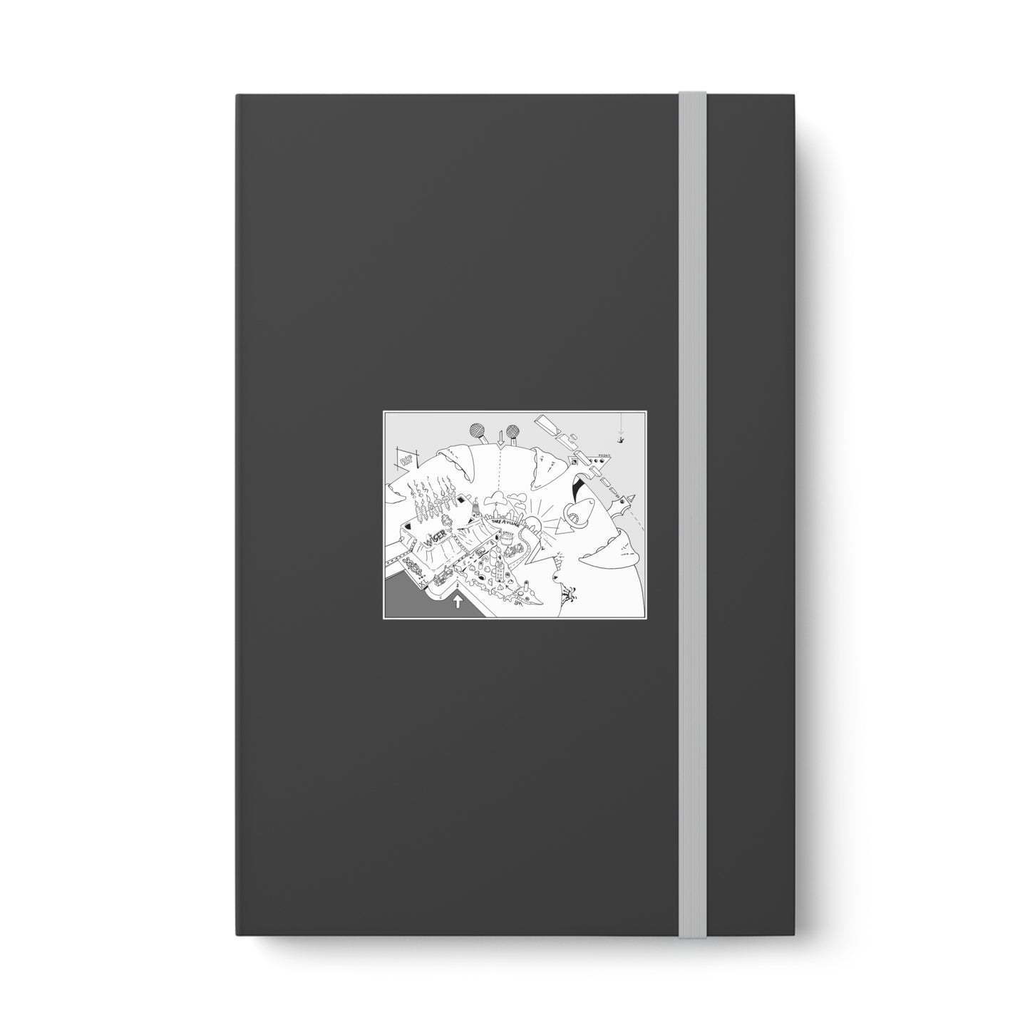 Color Contrast Notebook - Ruled