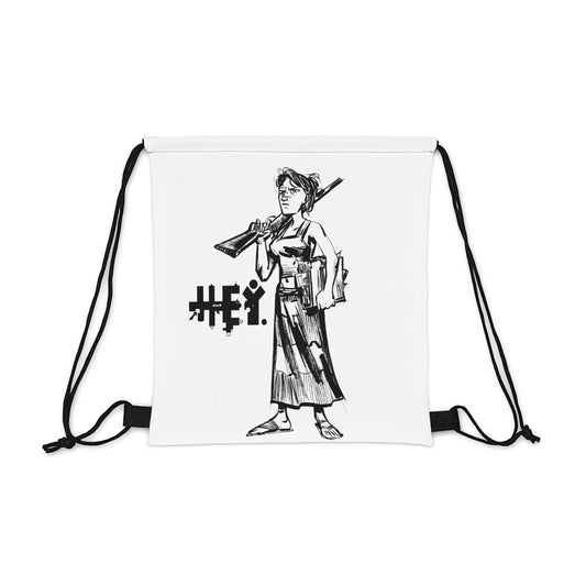 "Molly U-Hauly" Outdoor Drawstring Bag