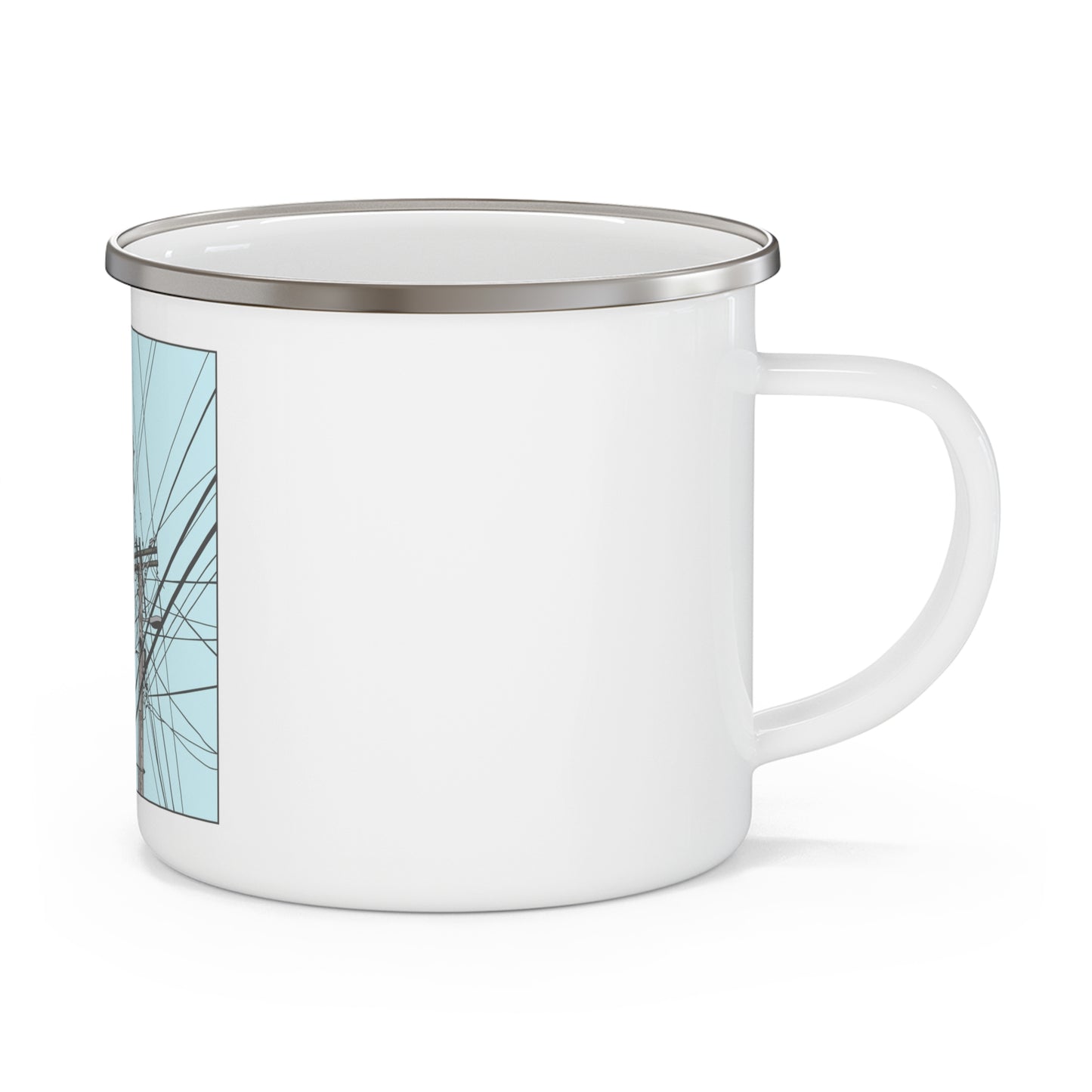 "Self-Immo" by Sietch Ramshackle Enamel Camping Mug