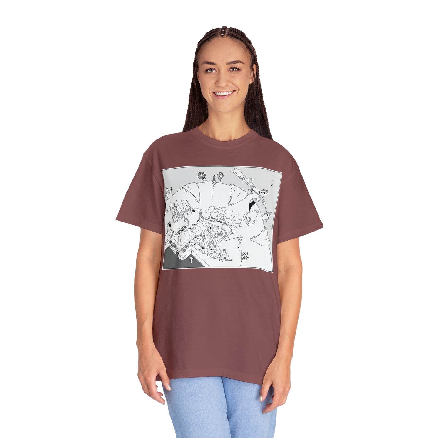 Unisex Garment-Dyed T-shirt