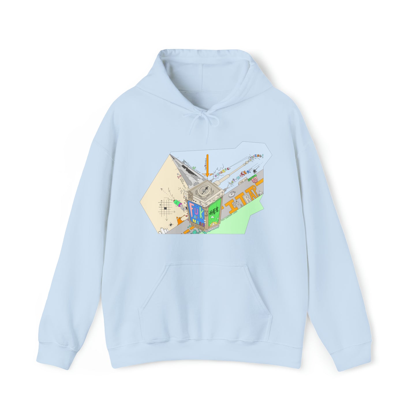 "Baby-Maker" by Sietch Ramshackle Unisex Heavy Blend™ Hooded Sweatshirt