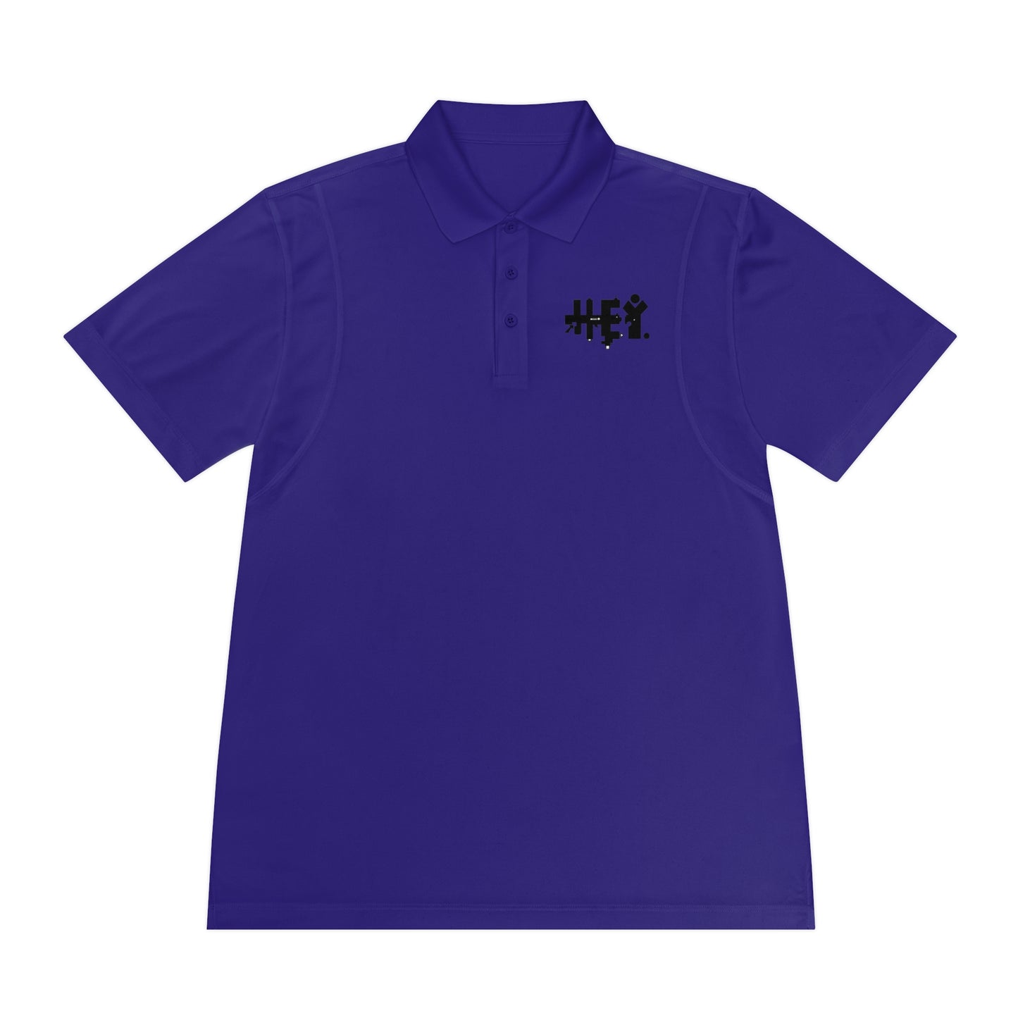 "Hey" Men's Sport Polo Shirt