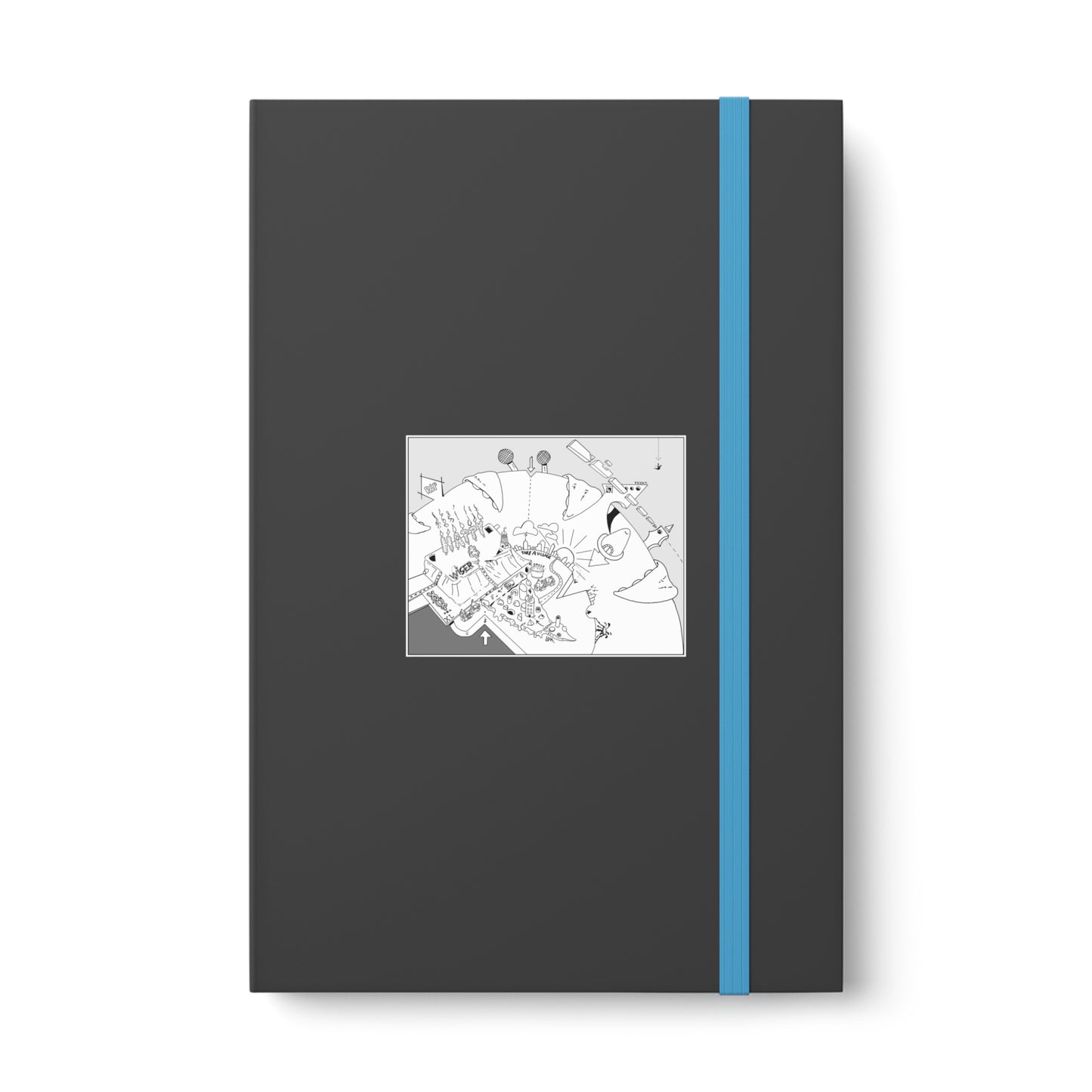 Color Contrast Notebook - Ruled