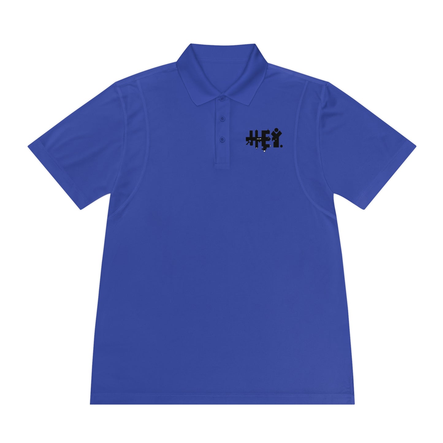 "Hey" Men's Sport Polo Shirt