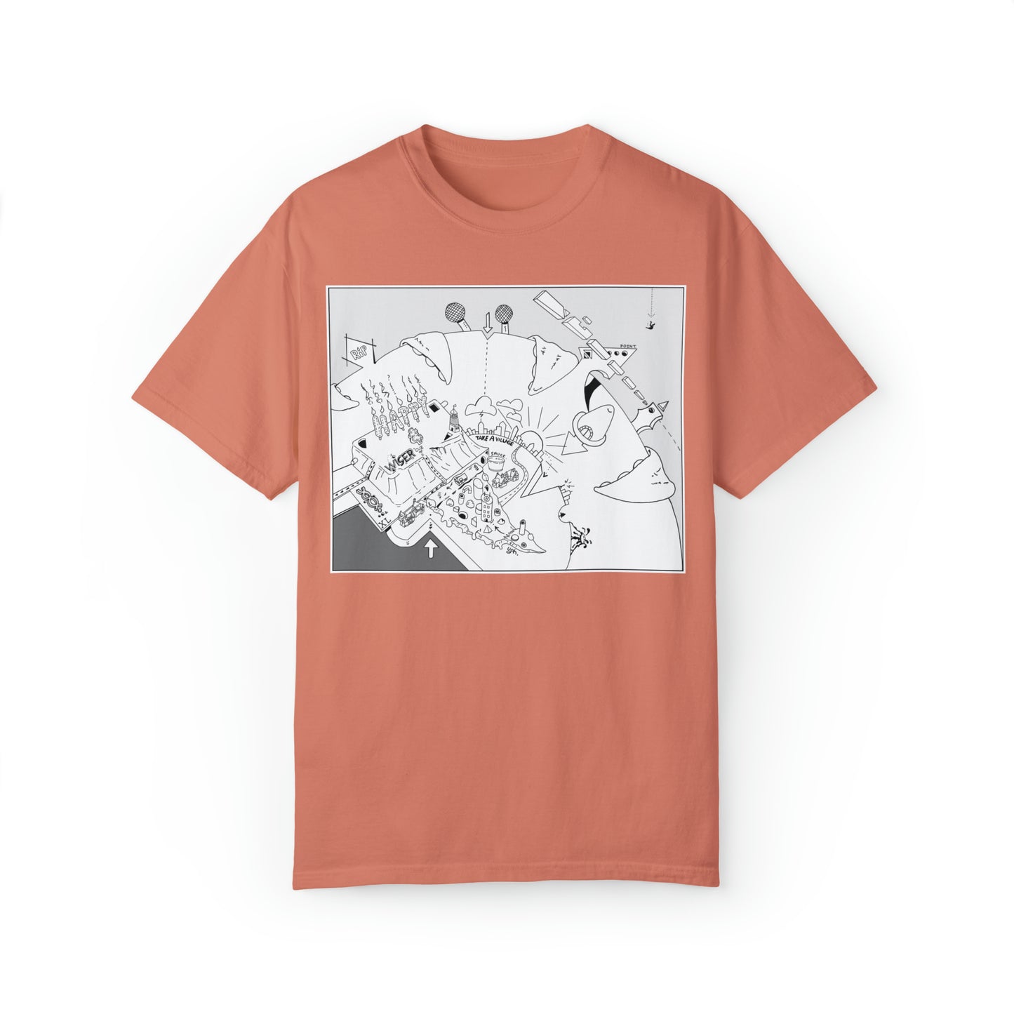 Unisex Garment-Dyed T-shirt